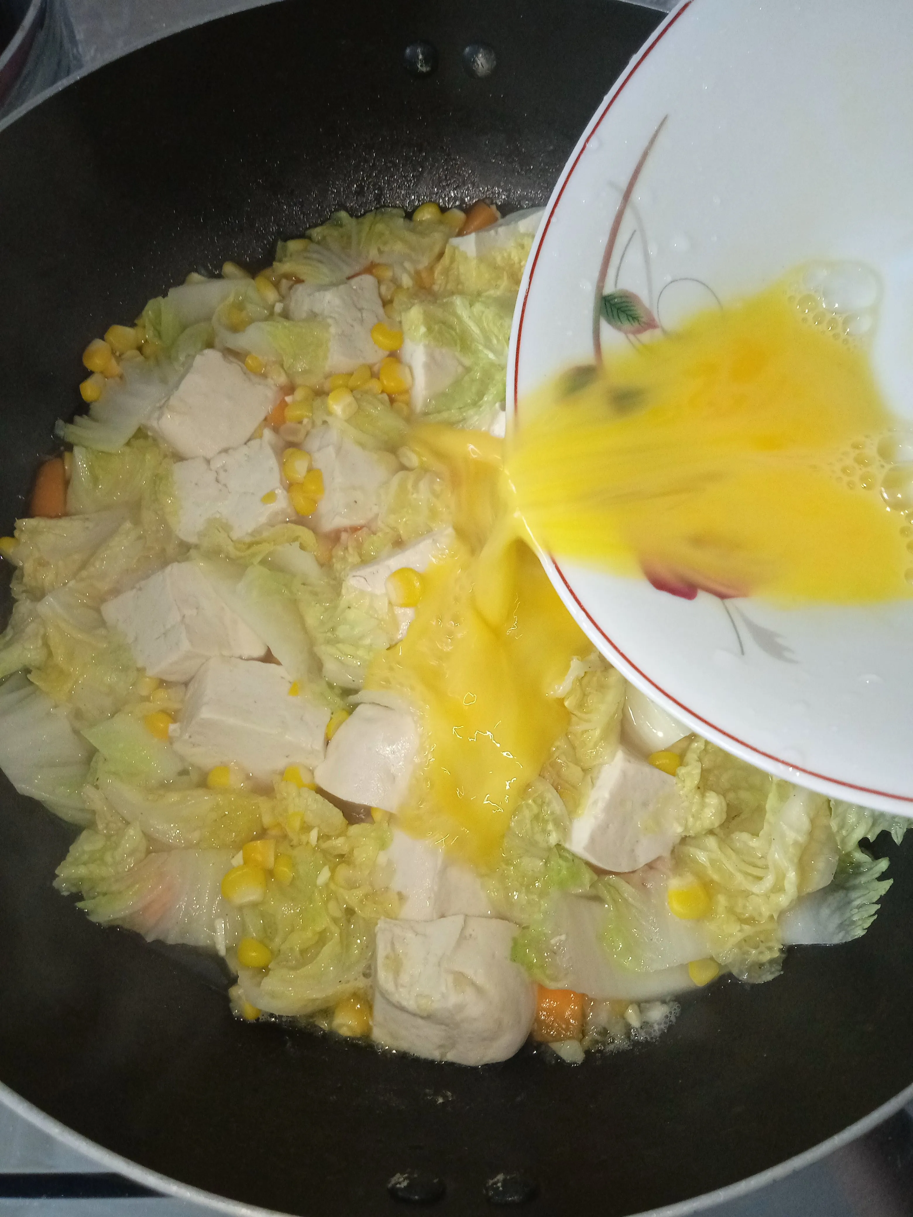 Step 5 Sup Tahu Telur