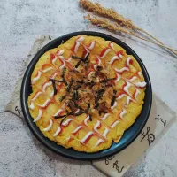 Okonomiyaki Sosis Versi Ekonomis