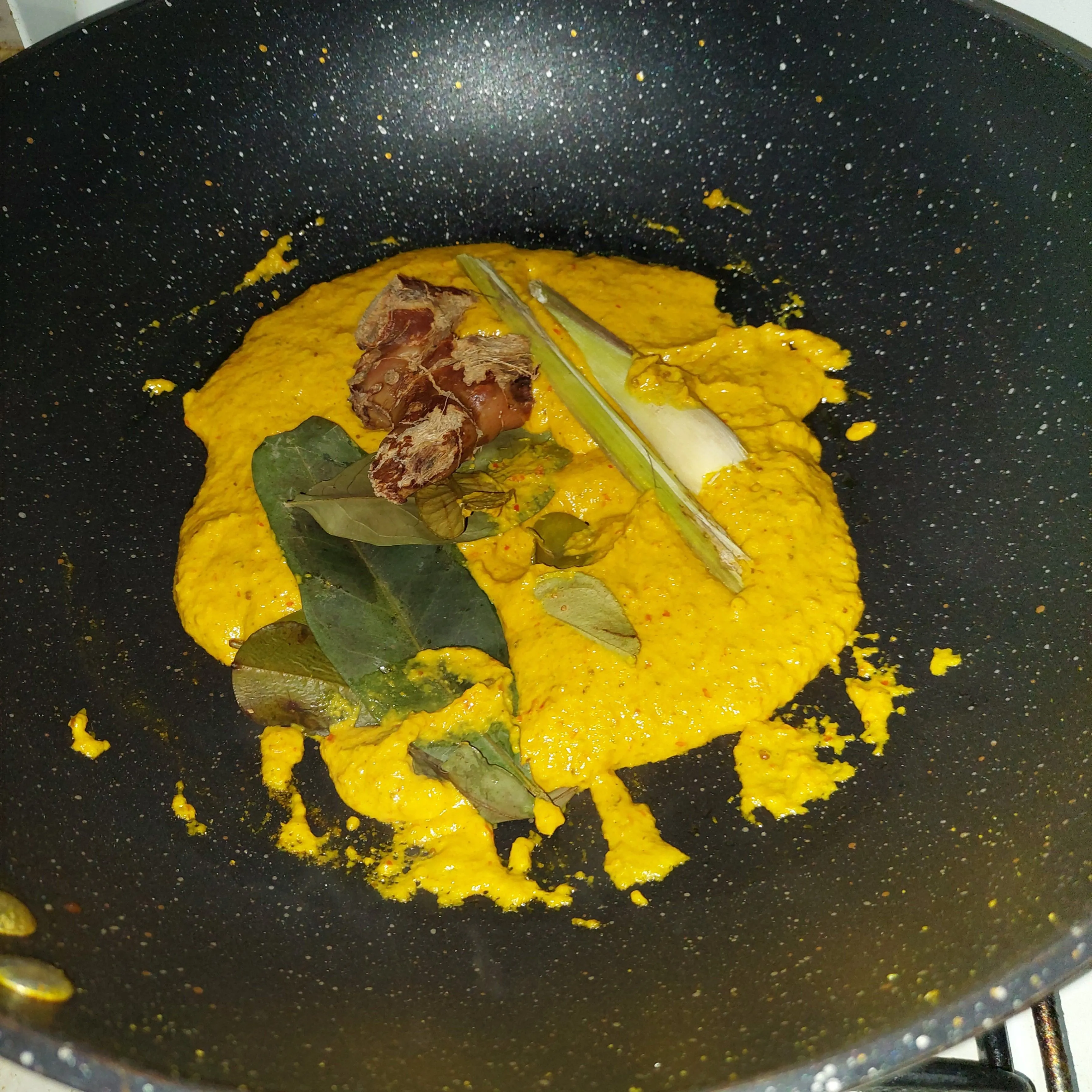 Step 3 Gulai Daun Pakis