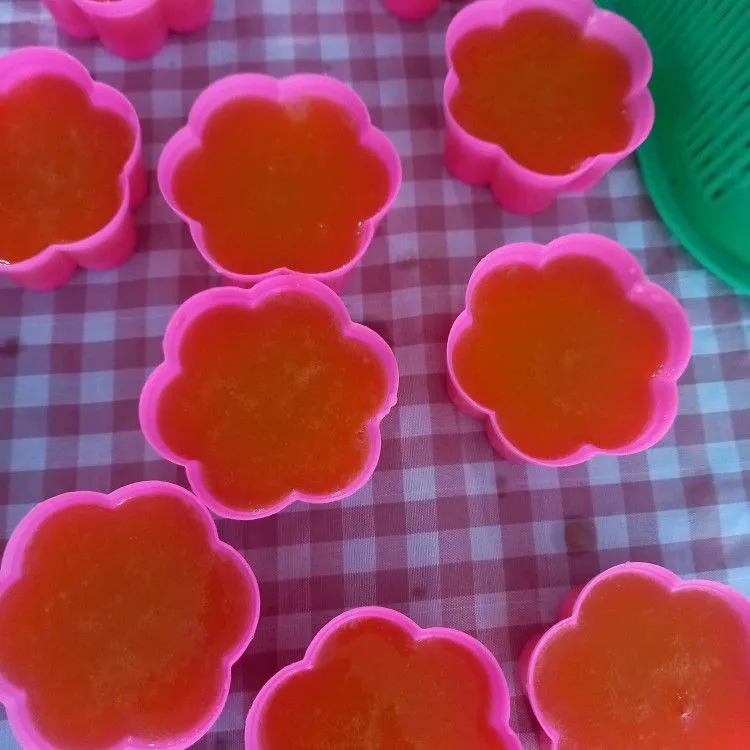 Step 5 Puding Labu Santan
