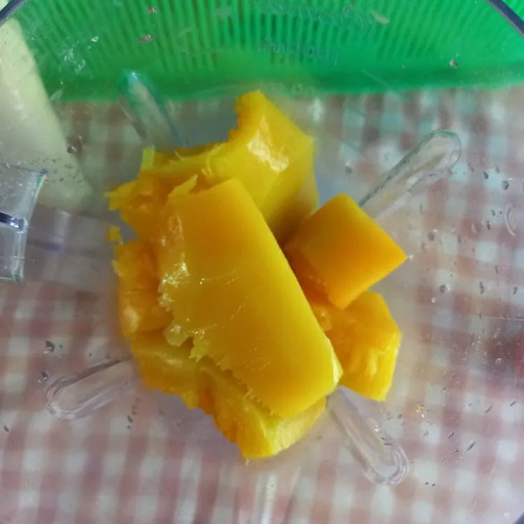 Step 3 Puding Labu Santan