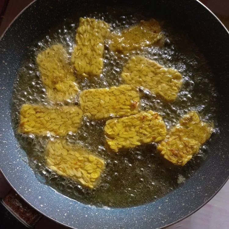 Step 5 Tempe Goreng Ungkep