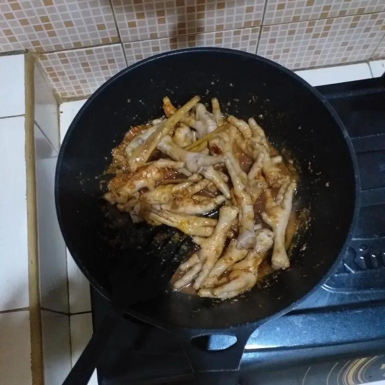 Step 4 Semur Ceker