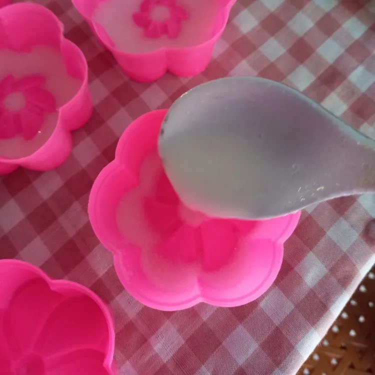 Step 2 Puding Labu Santan