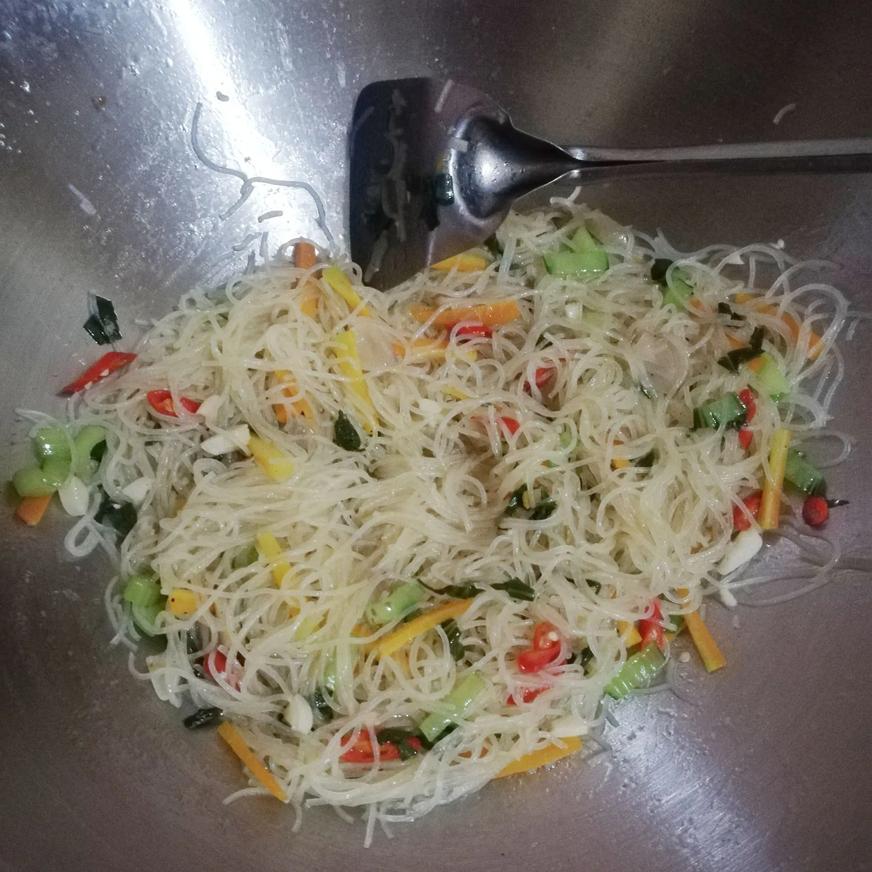 Step 6 Bihun Goreng Sayur