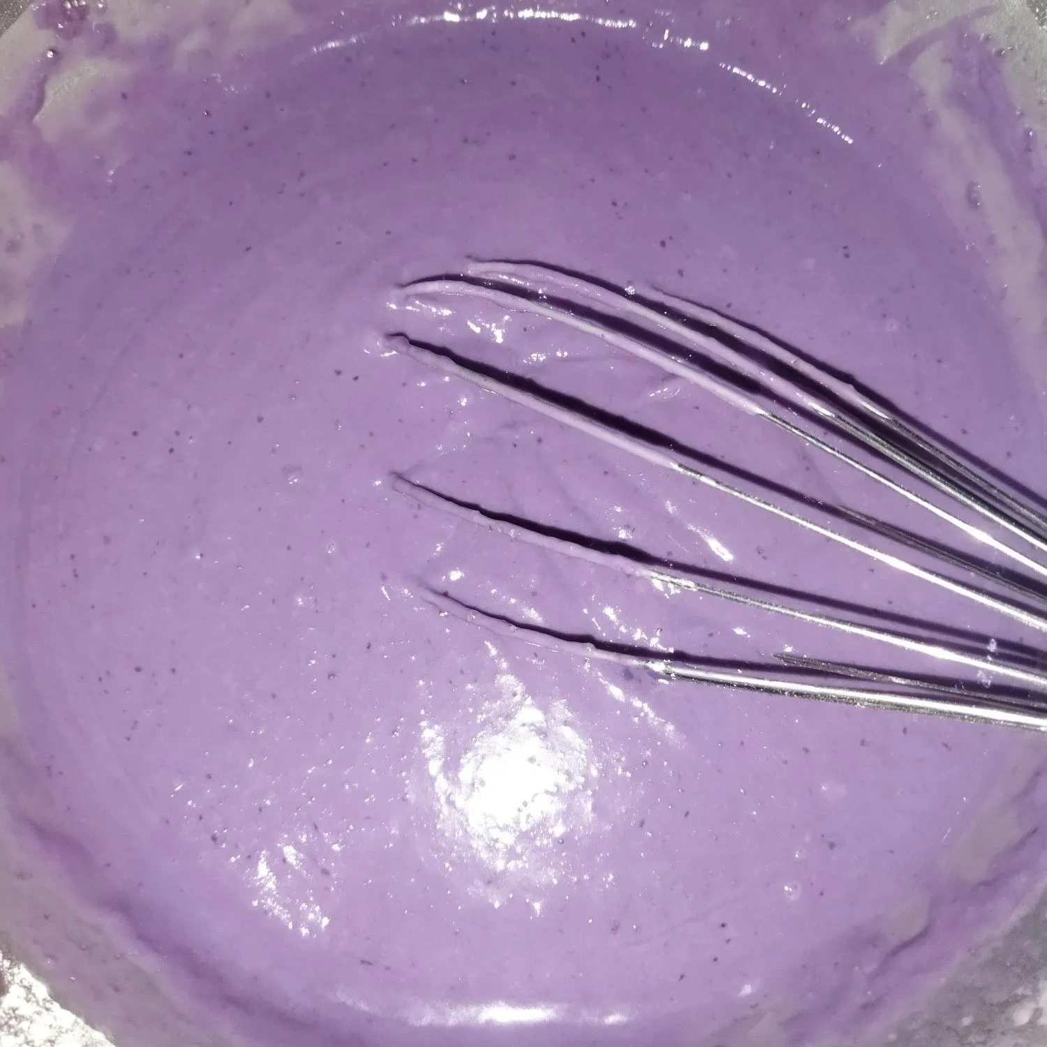 Step 4 Kue Talam Ubi Ungu