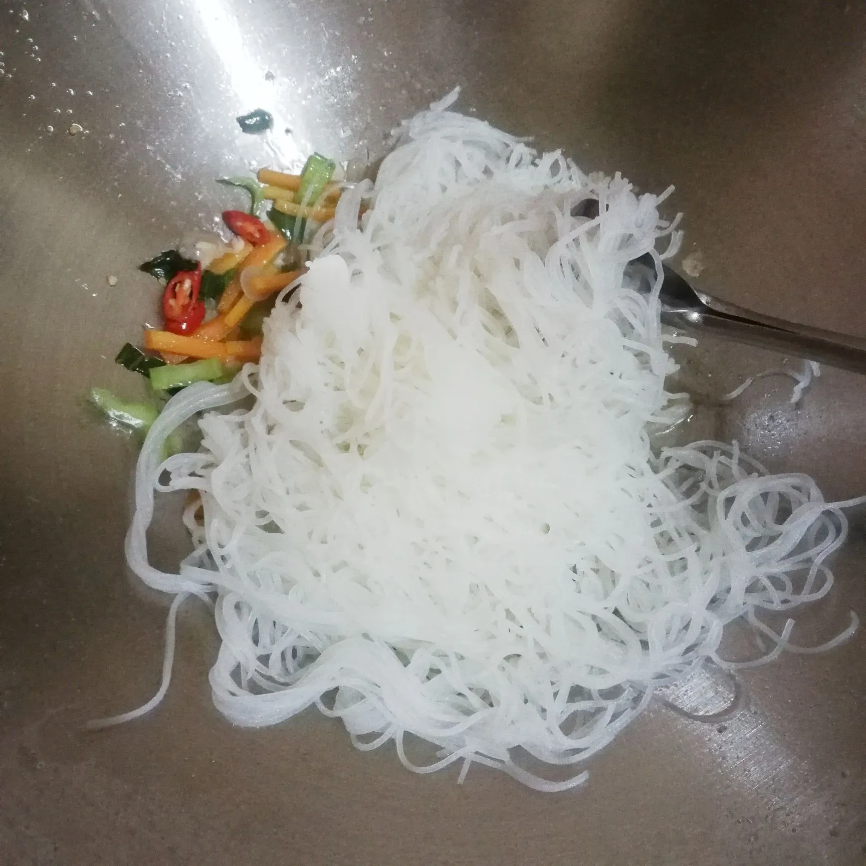 Step 4 Bihun Goreng Sayur