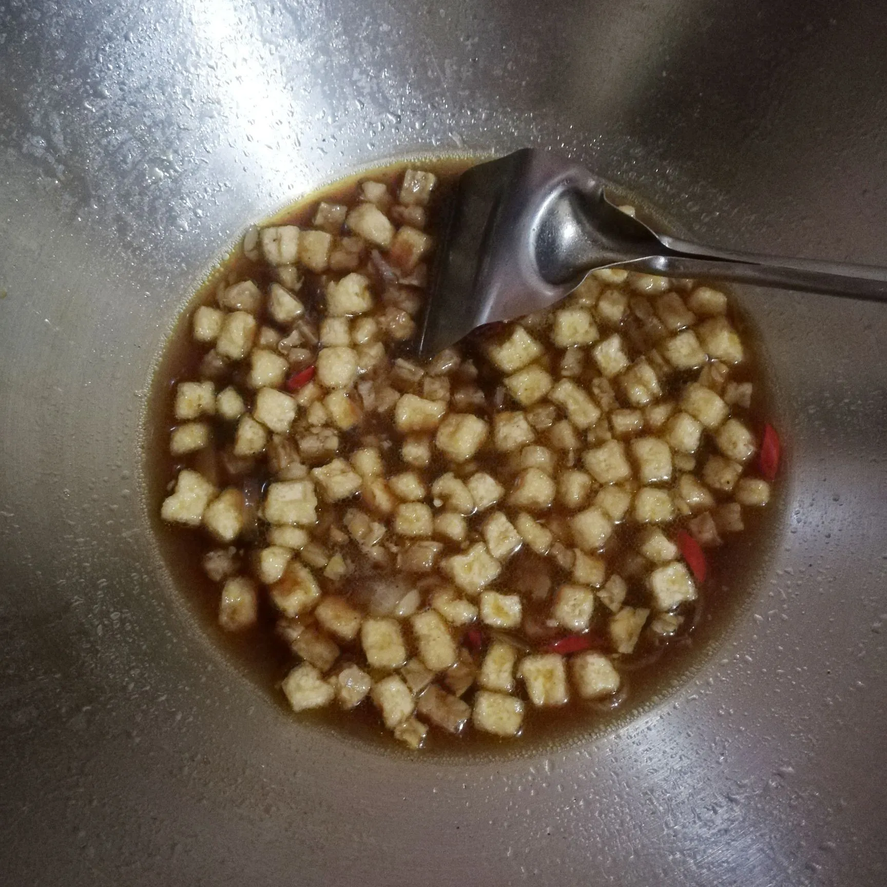 Step 7 Tumis Tahu Tempe Kecap Pedas