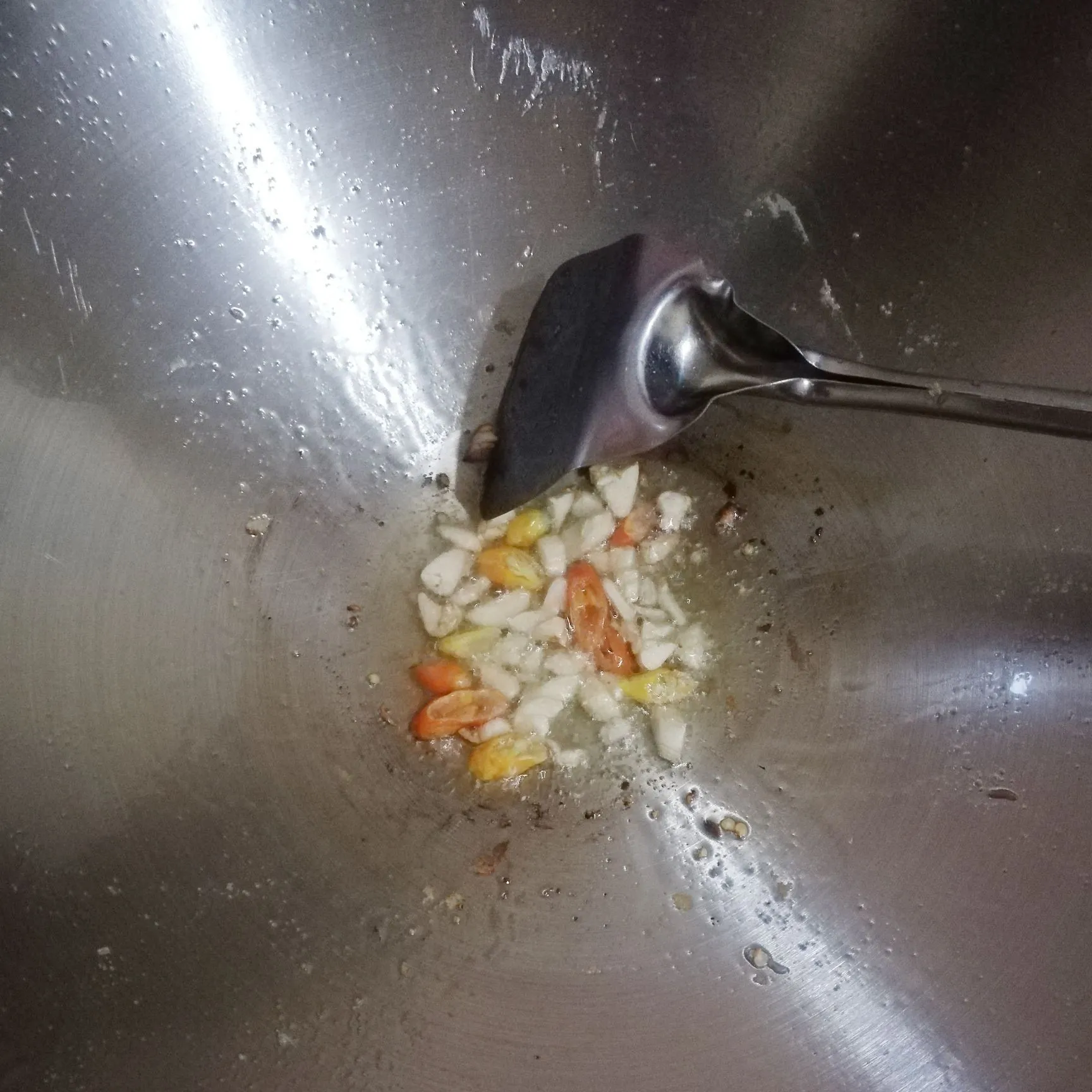 Step 2 Cah Pokcoy Jagung Baby Tahu