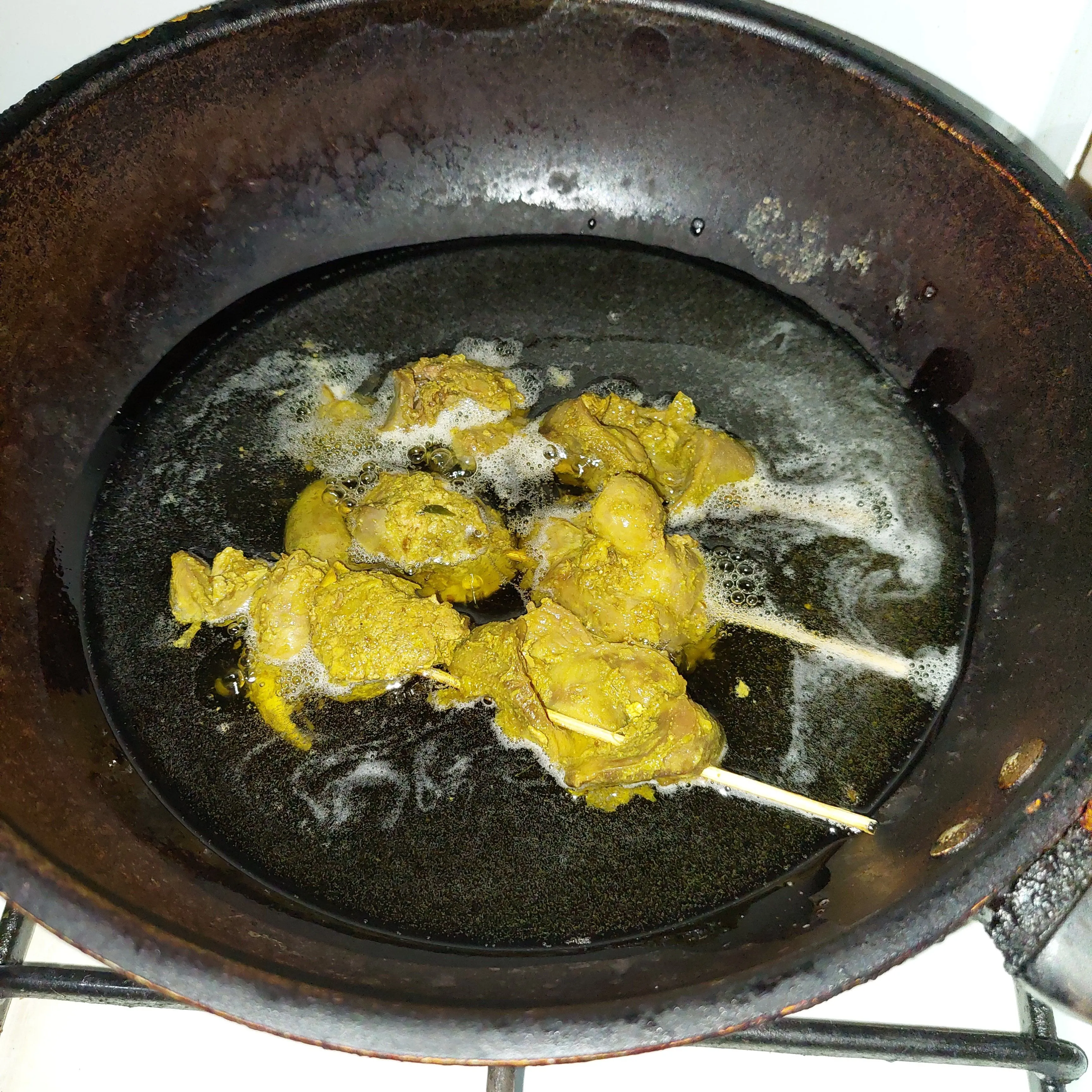 Step 8 Sate Ati Ampela Bumbu Rempah