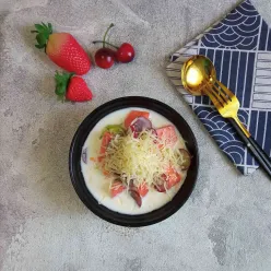 Sop Buah Susu Keju