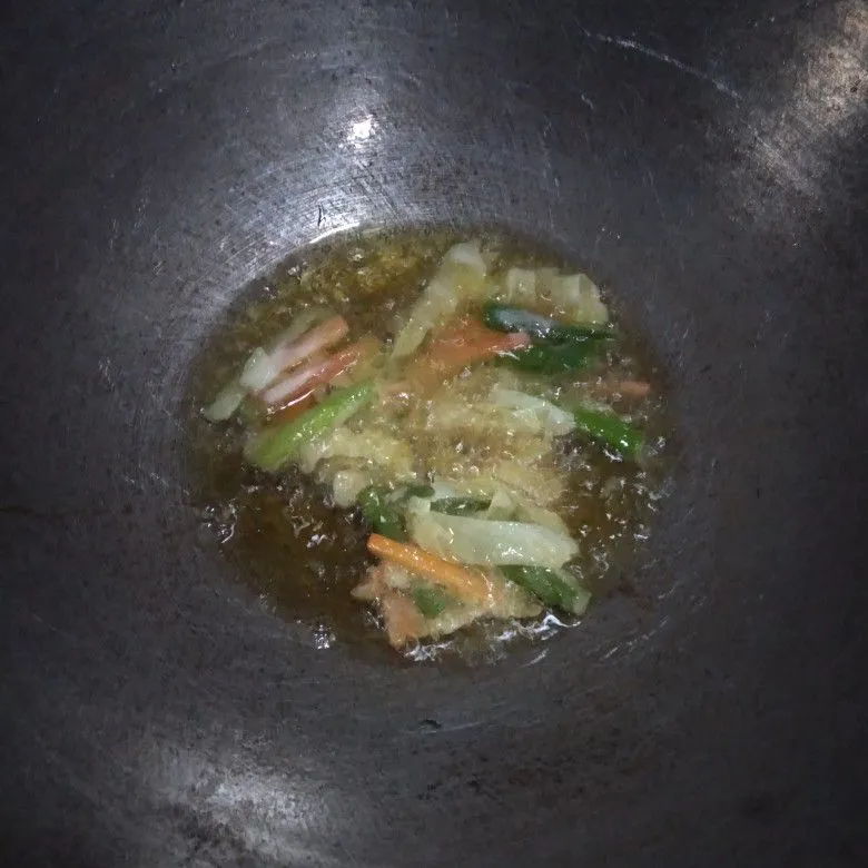 Step 5 Bakwan Jepang Kakiage