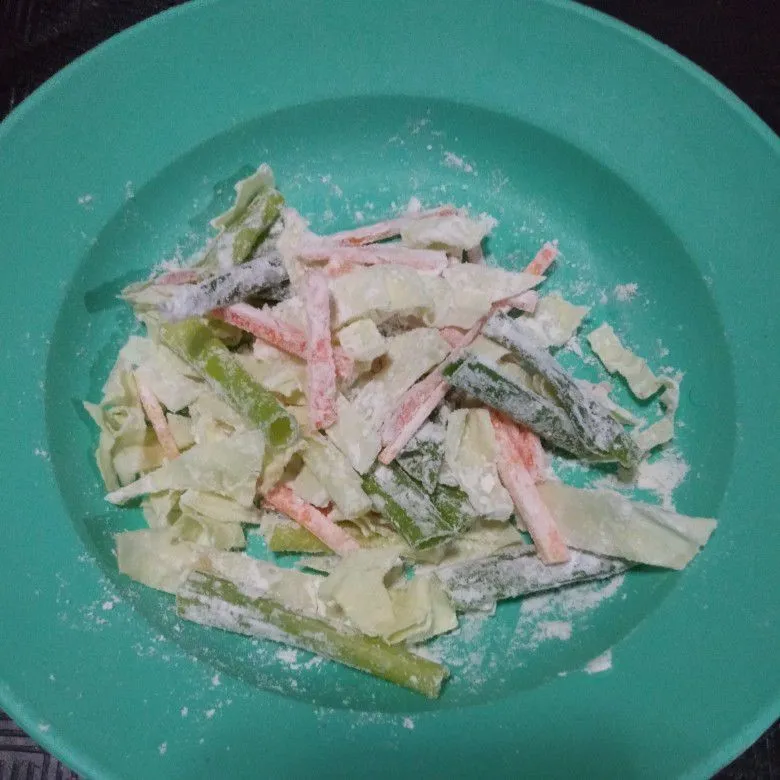 Step 2 Bakwan Jepang Kakiage