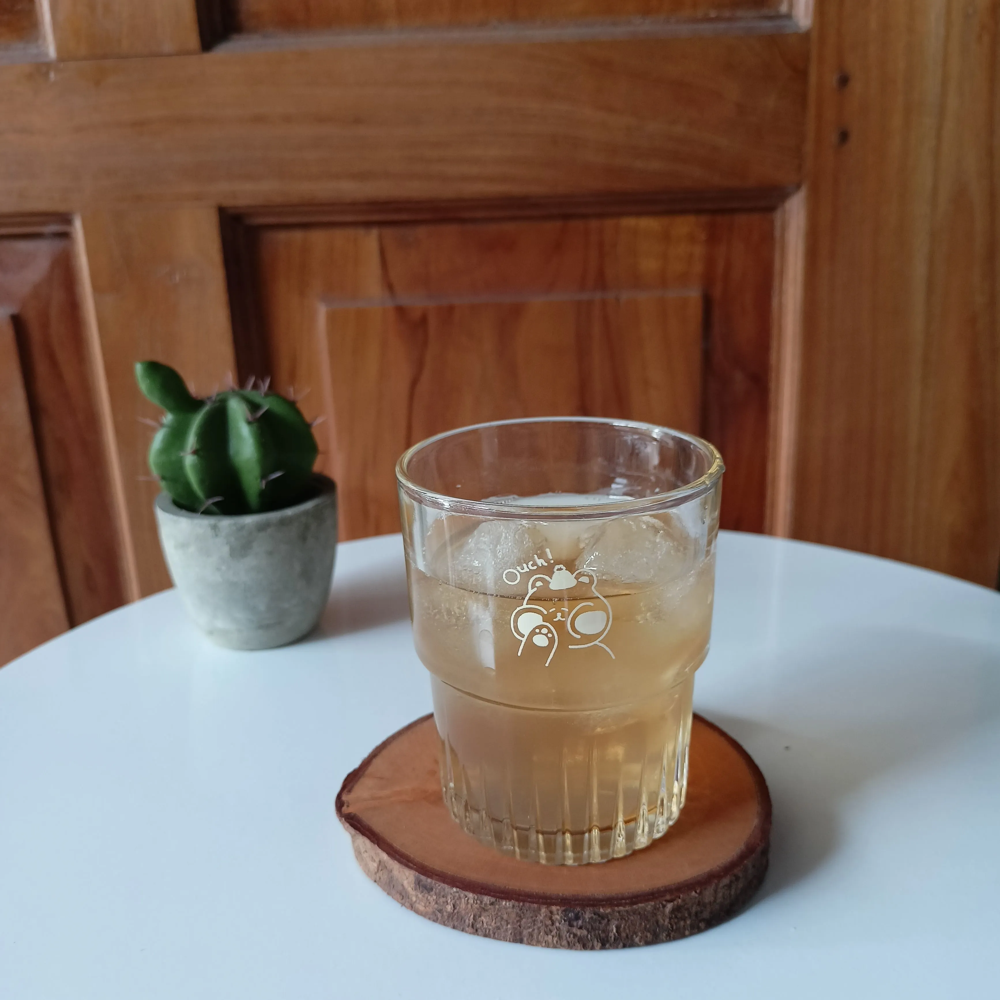 Step 4 Genmaicha Milk Tea
