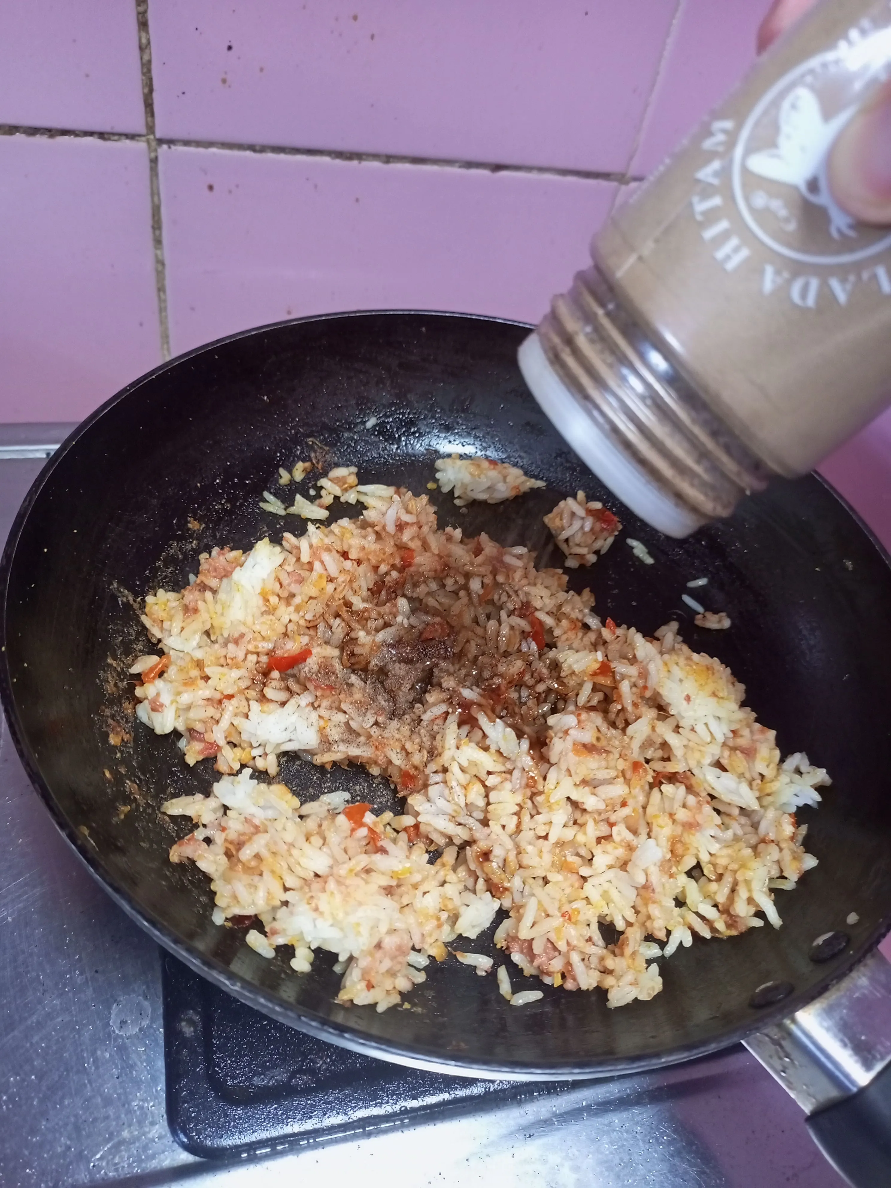Step 5 Nasi Goreng Gulai Sapi