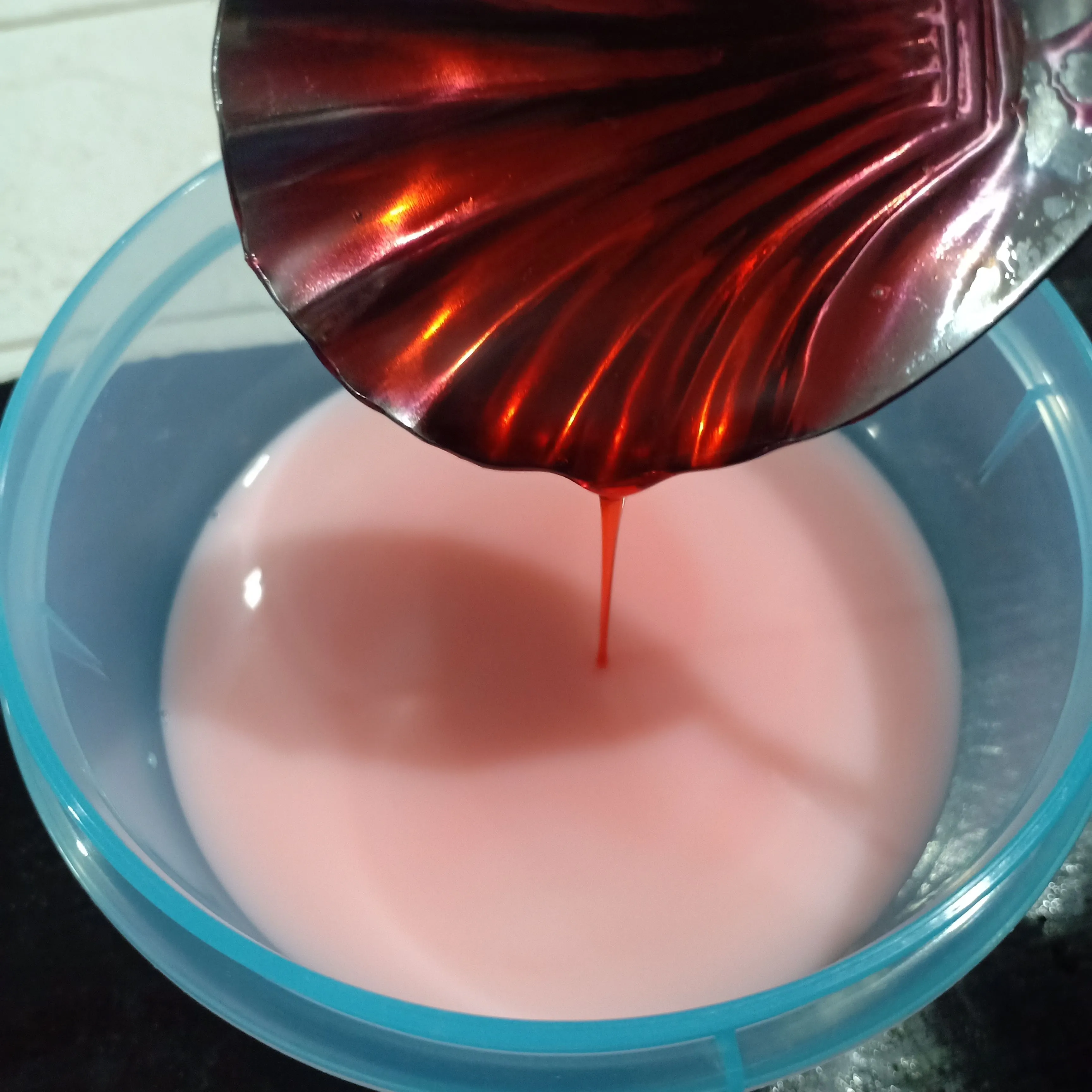 Step 3 Es Semangka Susu ala India