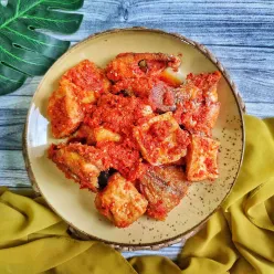 Ikan Nila Merah Balado