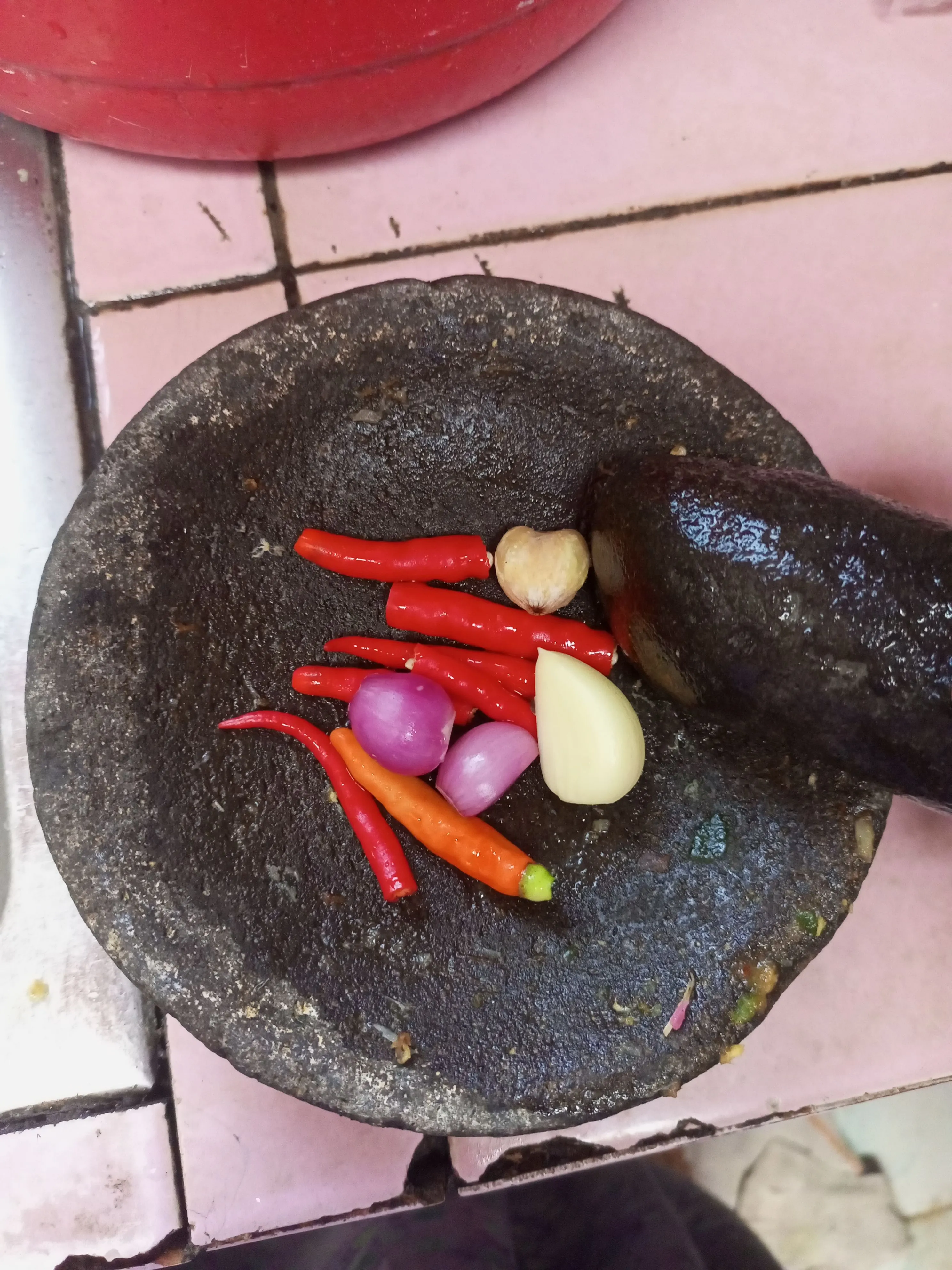 Step 1 Nasi Goreng Gulai Sapi