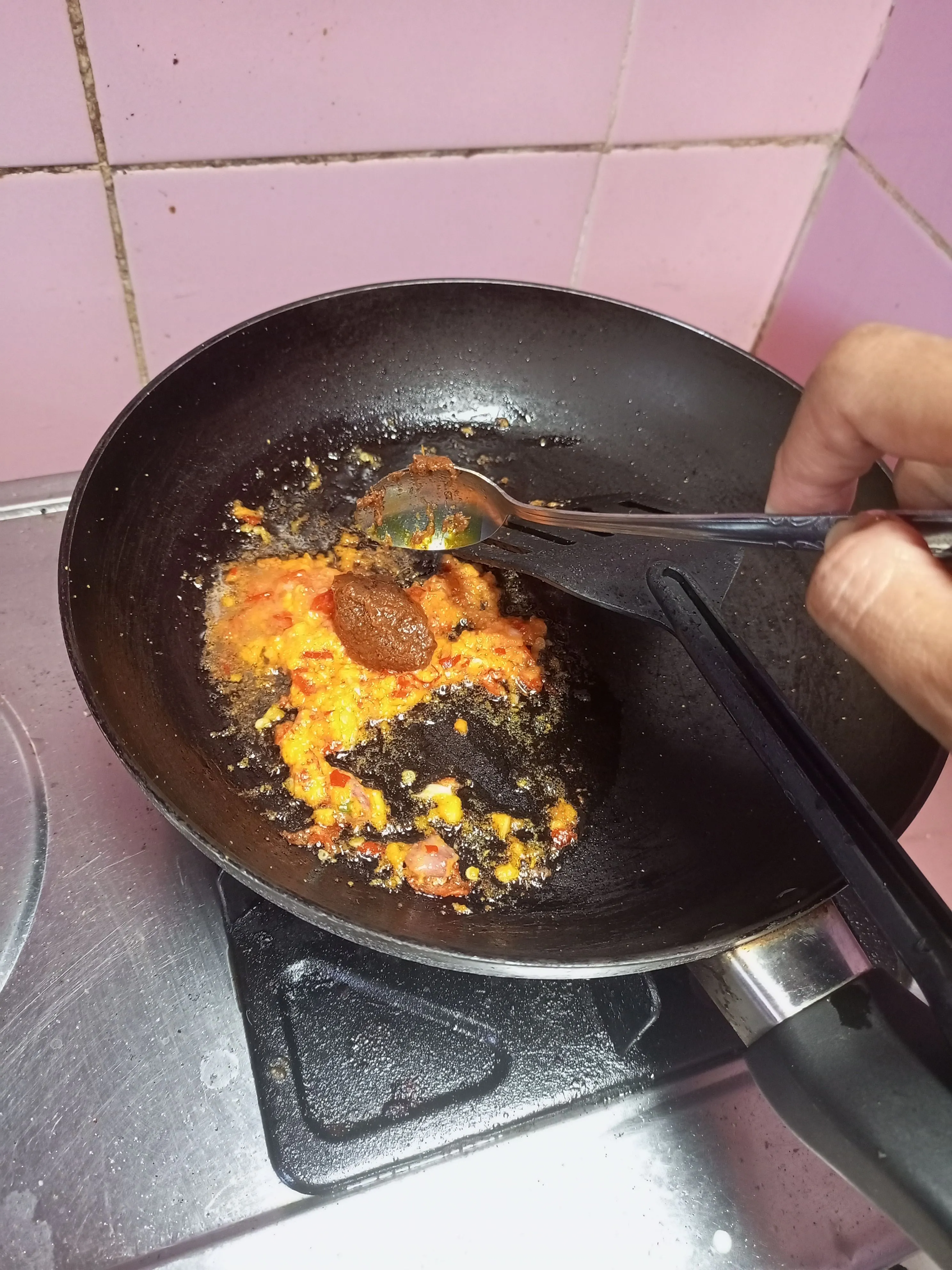 Step 3 Nasi Goreng Gulai Sapi