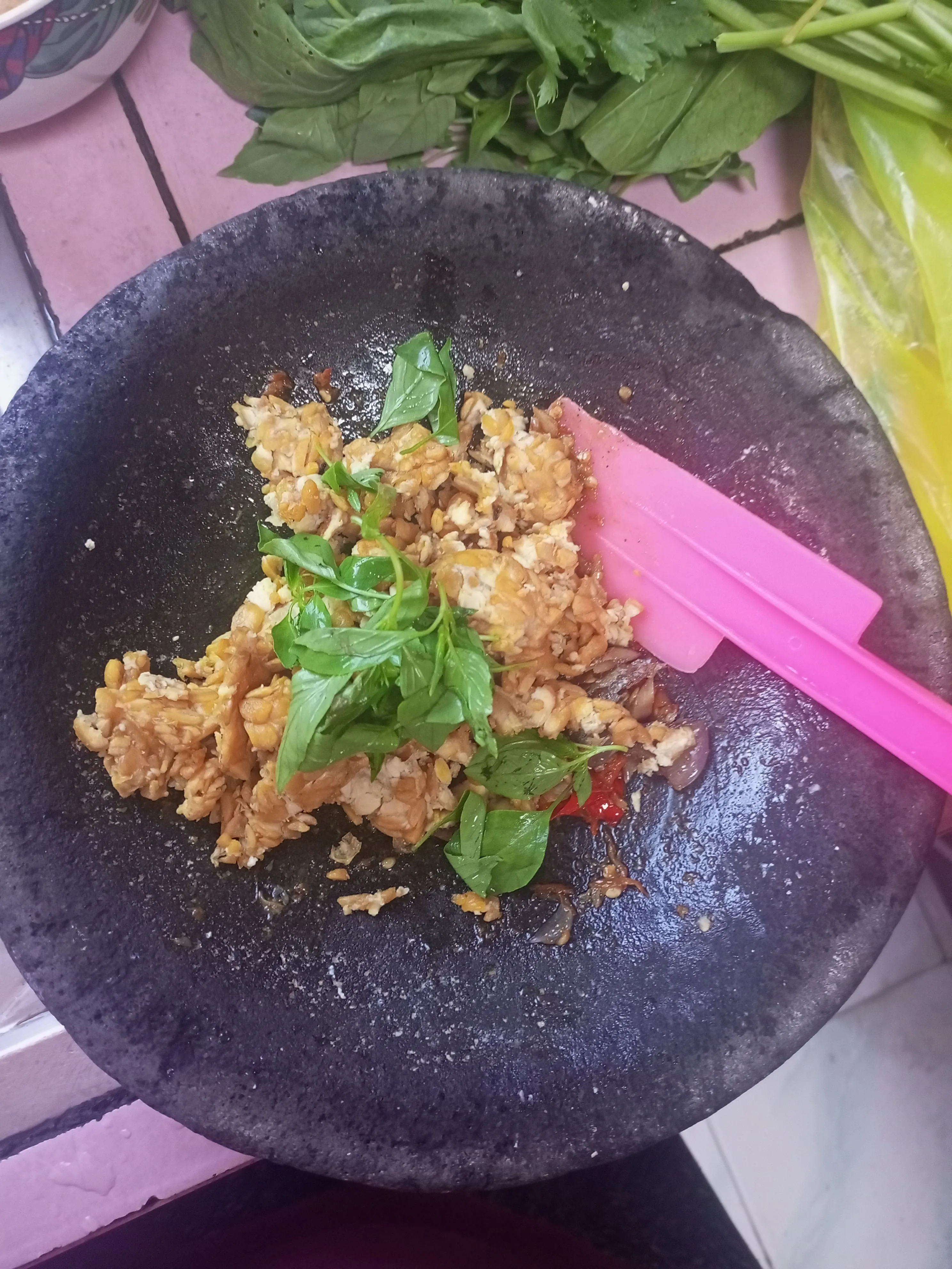 Step 5 Sambal Tempe Pedas