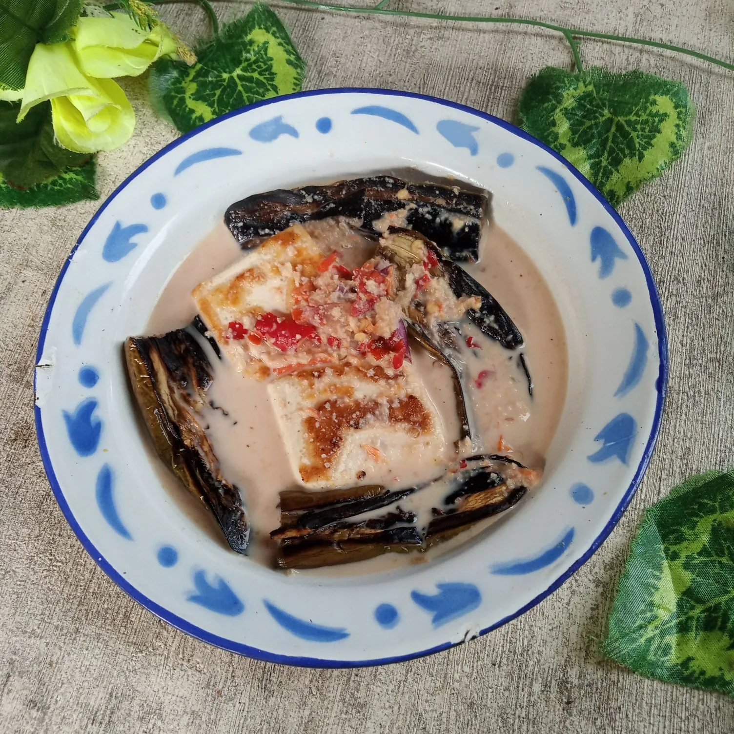 Step 6 Pecak Terong Tahu