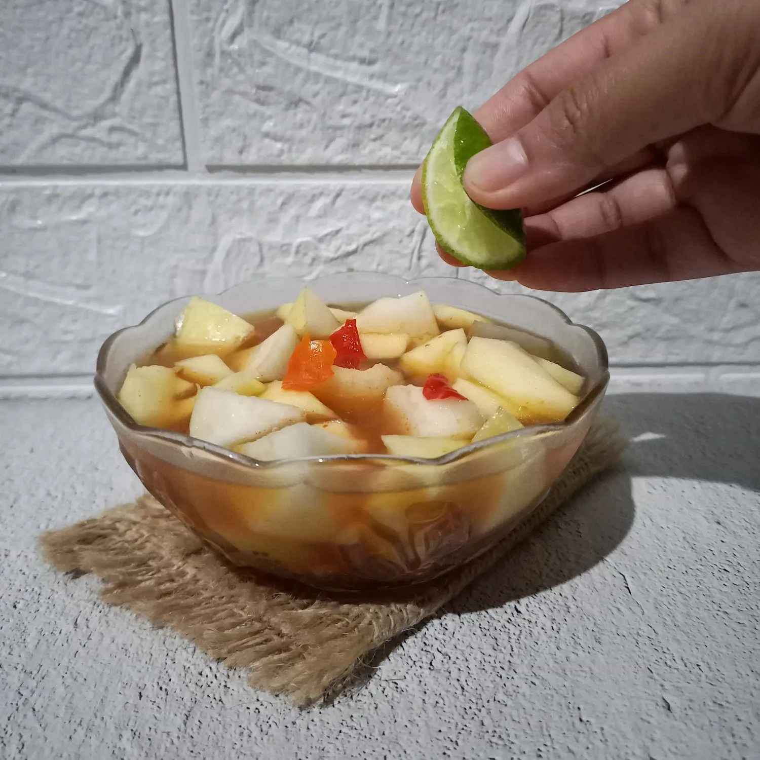 Step 5 Asinan Apel Pear