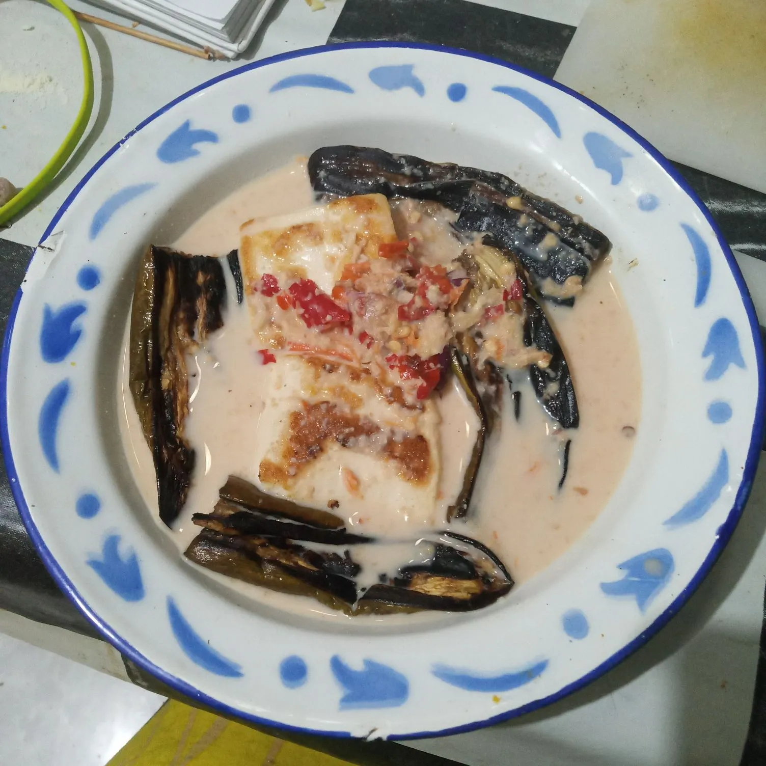 Step 5 Pecak Terong Tahu