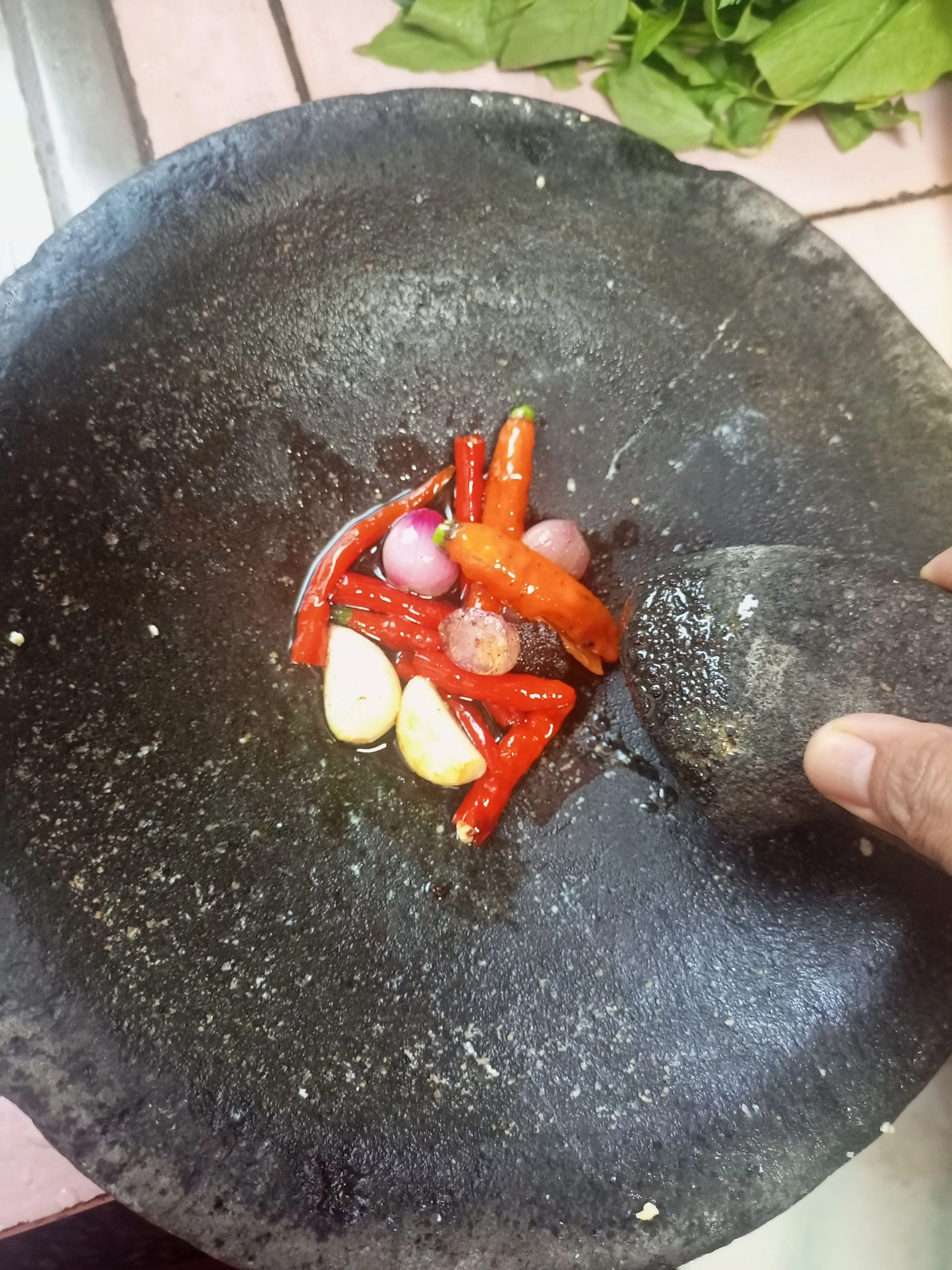 Step 2 Sambal Tempe Pedas