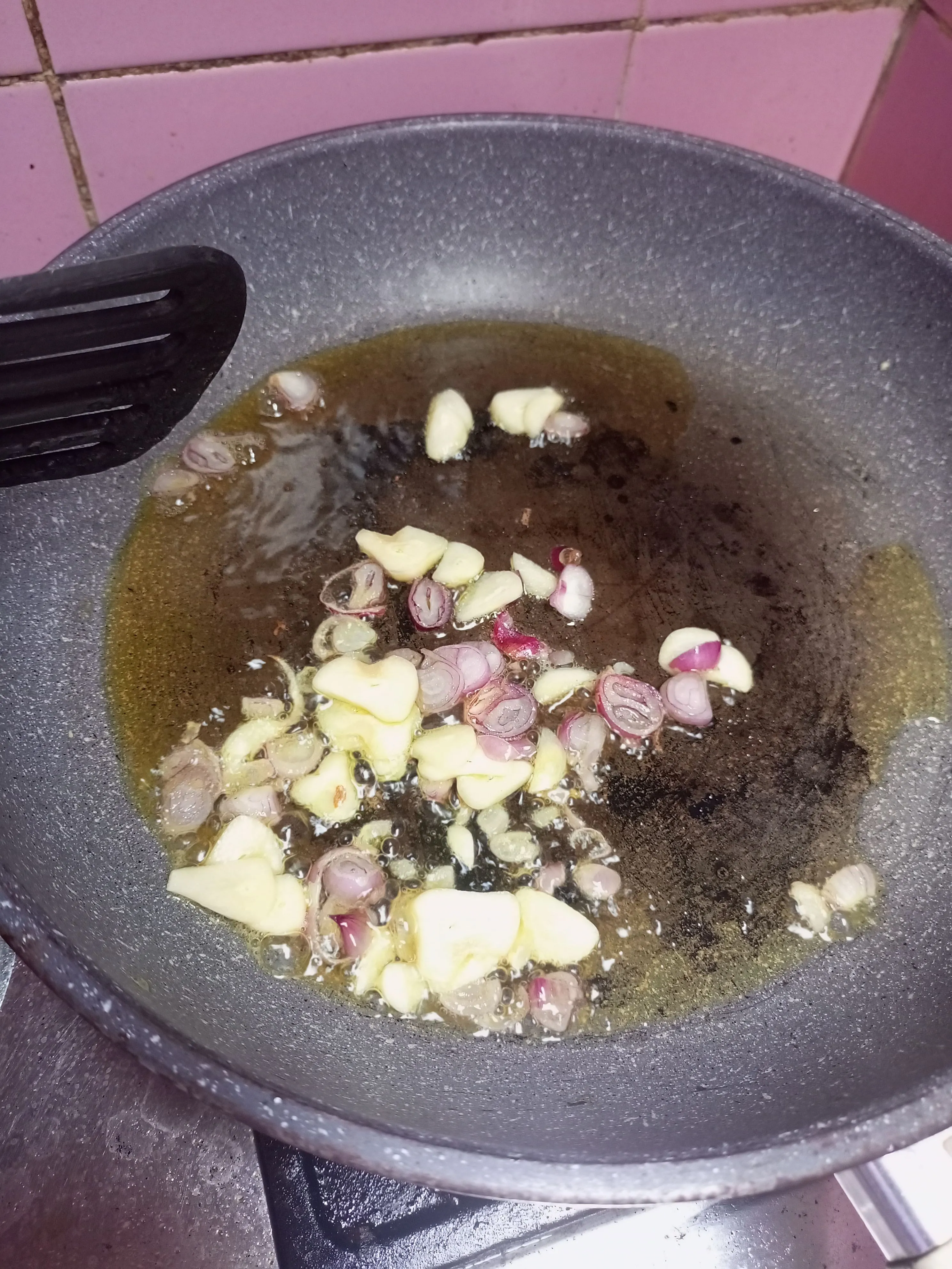 Step 1 Tumis Bakso Jamur