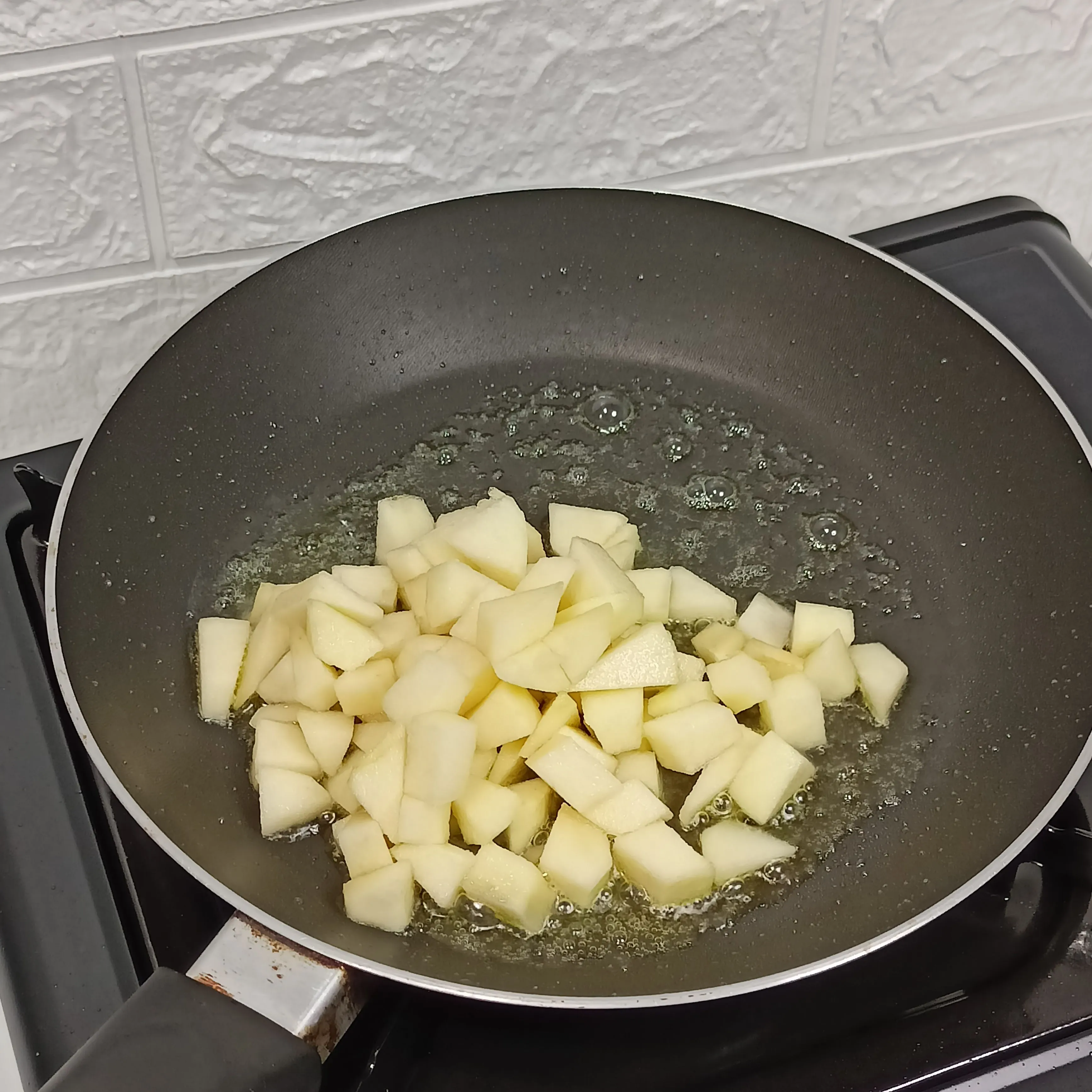 Step 1 Apple Pie Overnight