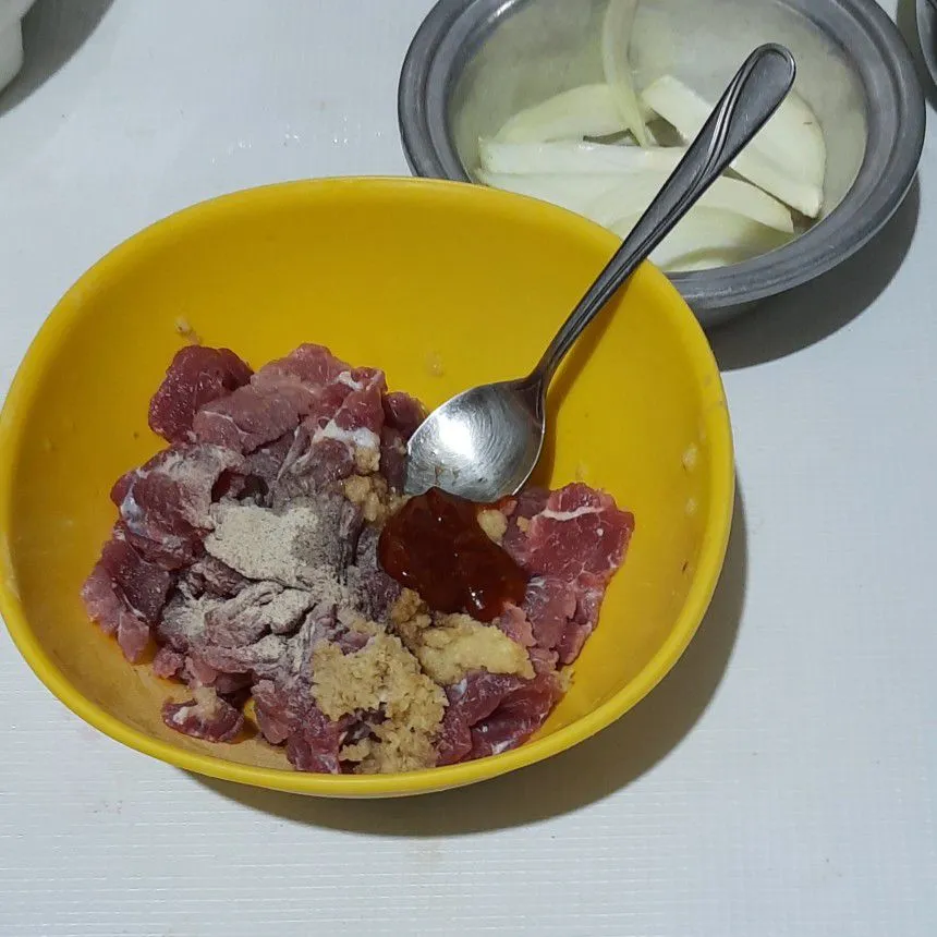 Step 1 KOREAN BEEF BULGOGI
