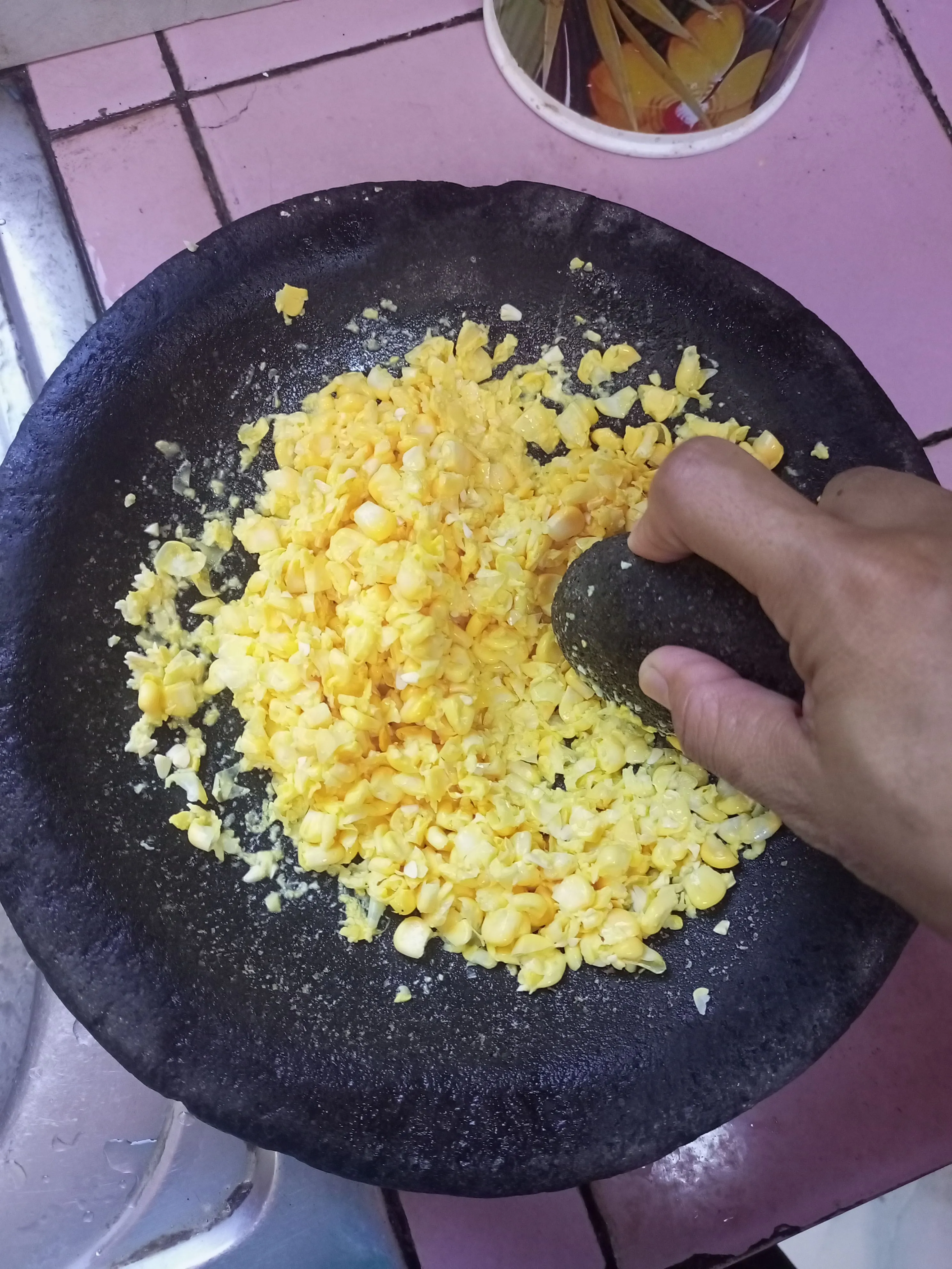 Step 2 Bakwan jamur jagung