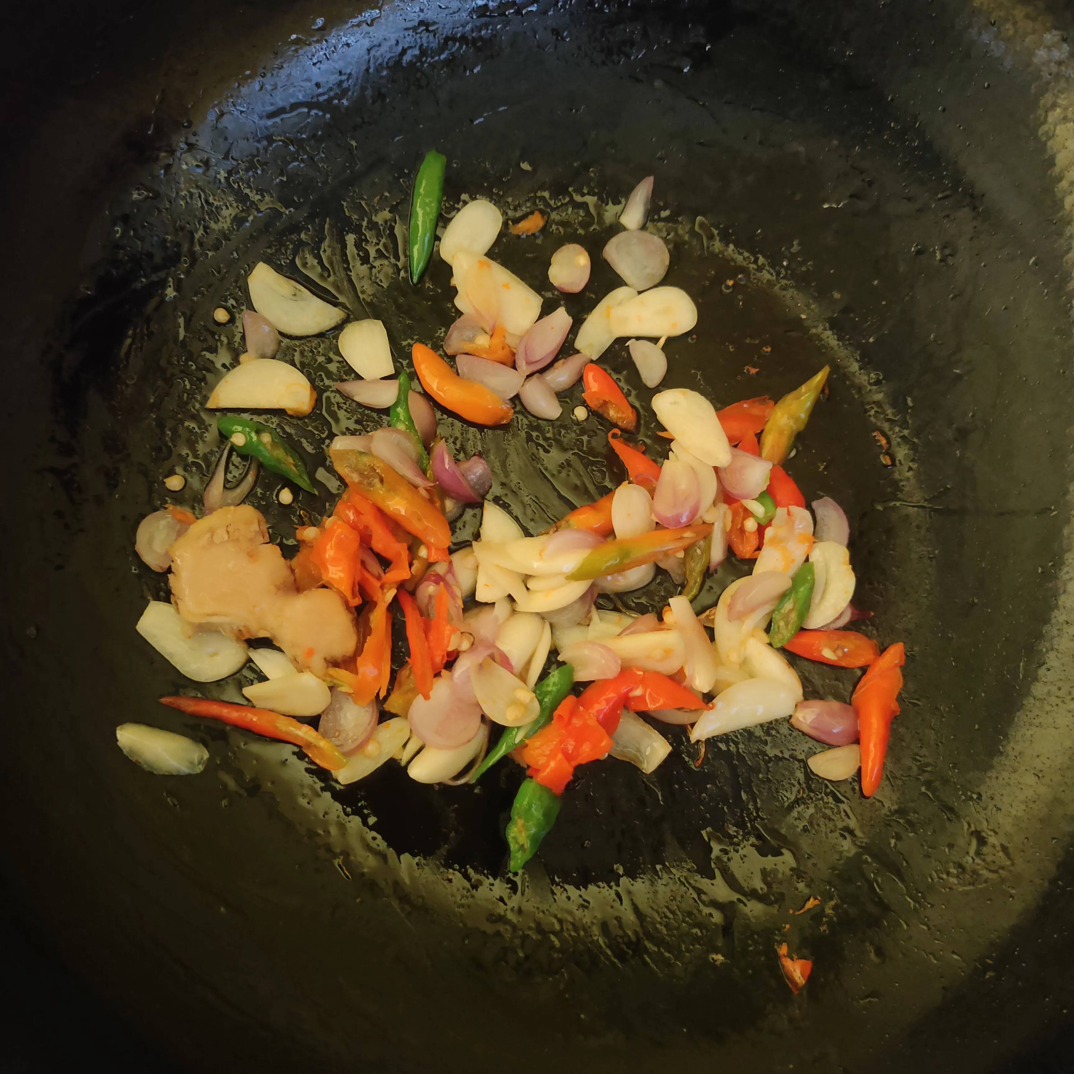 Step 2 Oseng Daging Sapi Pedas
