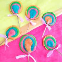 Lollipop Cookies 3 Bahan