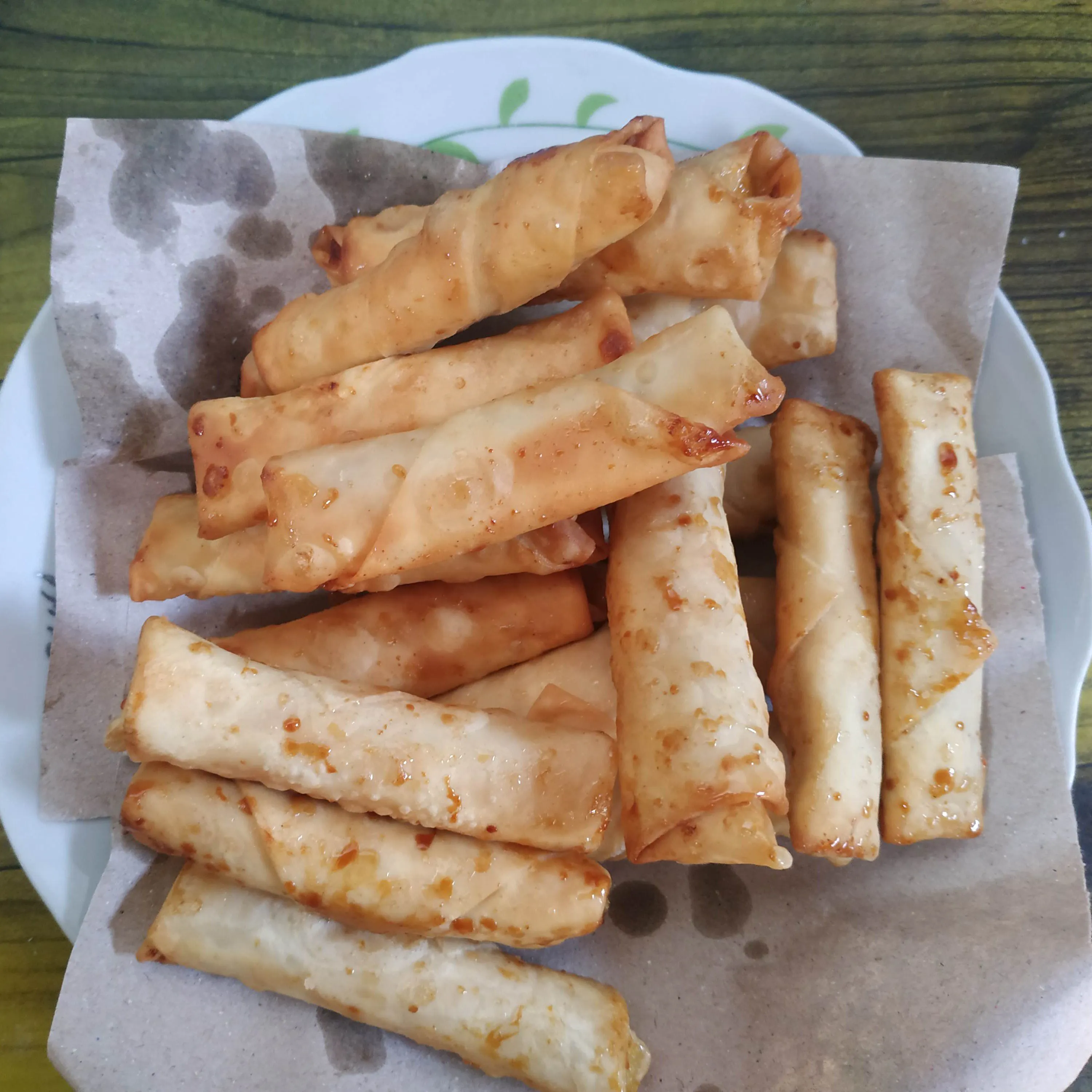 Step 6 Pisang Aroma Mini Kulit Pangsit