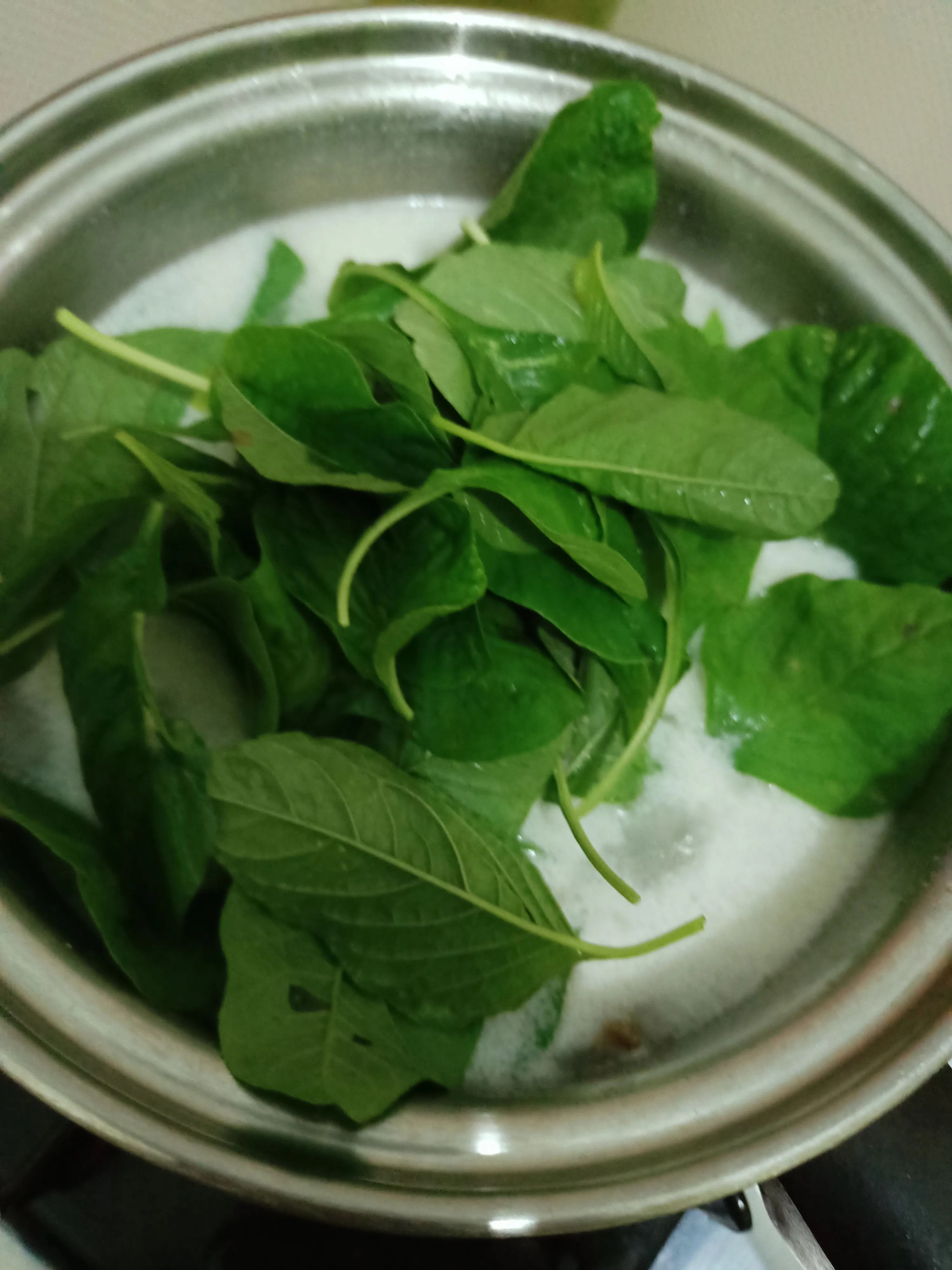 Step 4 Bobor Bayam Labu Siam