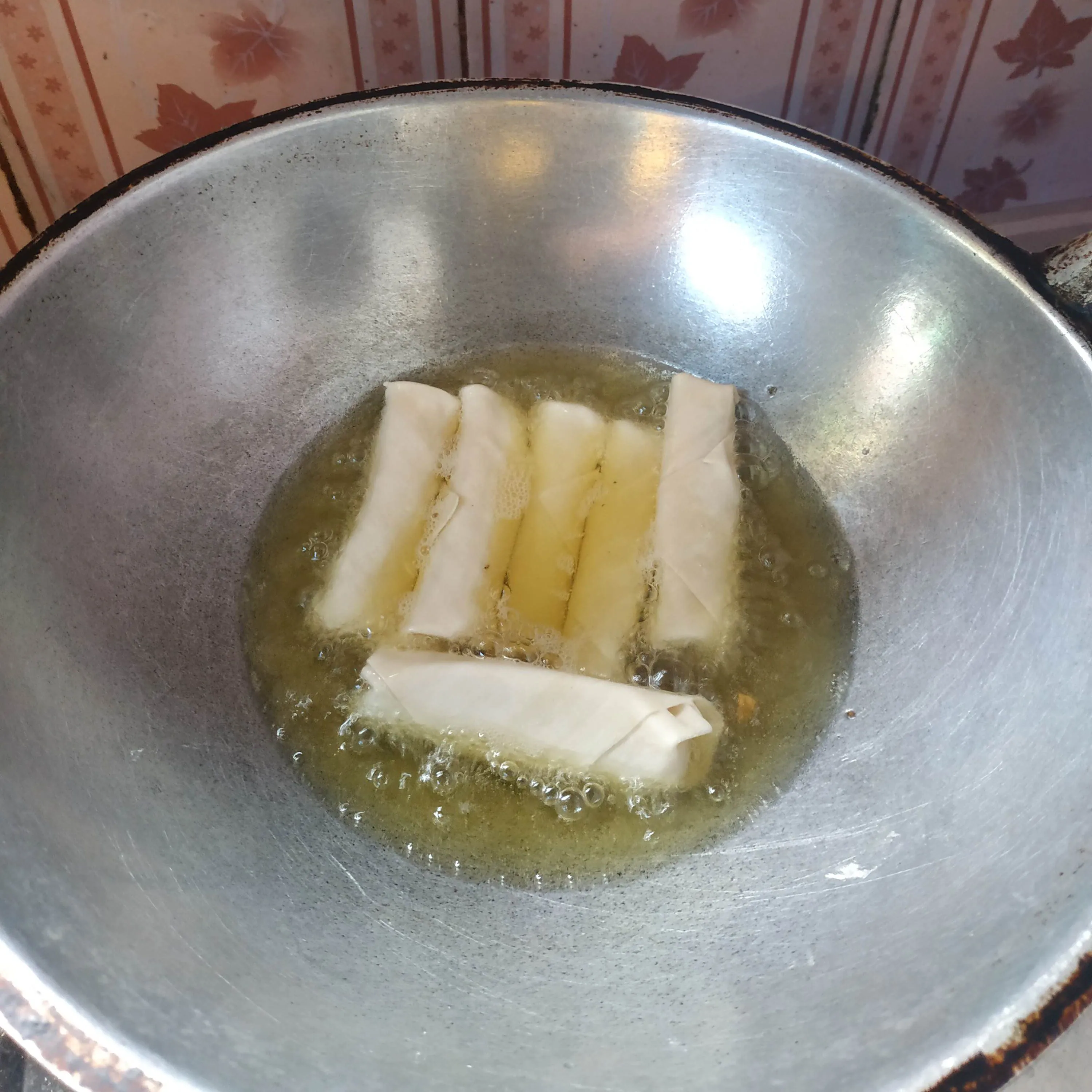 Step 5 Pisang Aroma Mini Kulit Pangsit