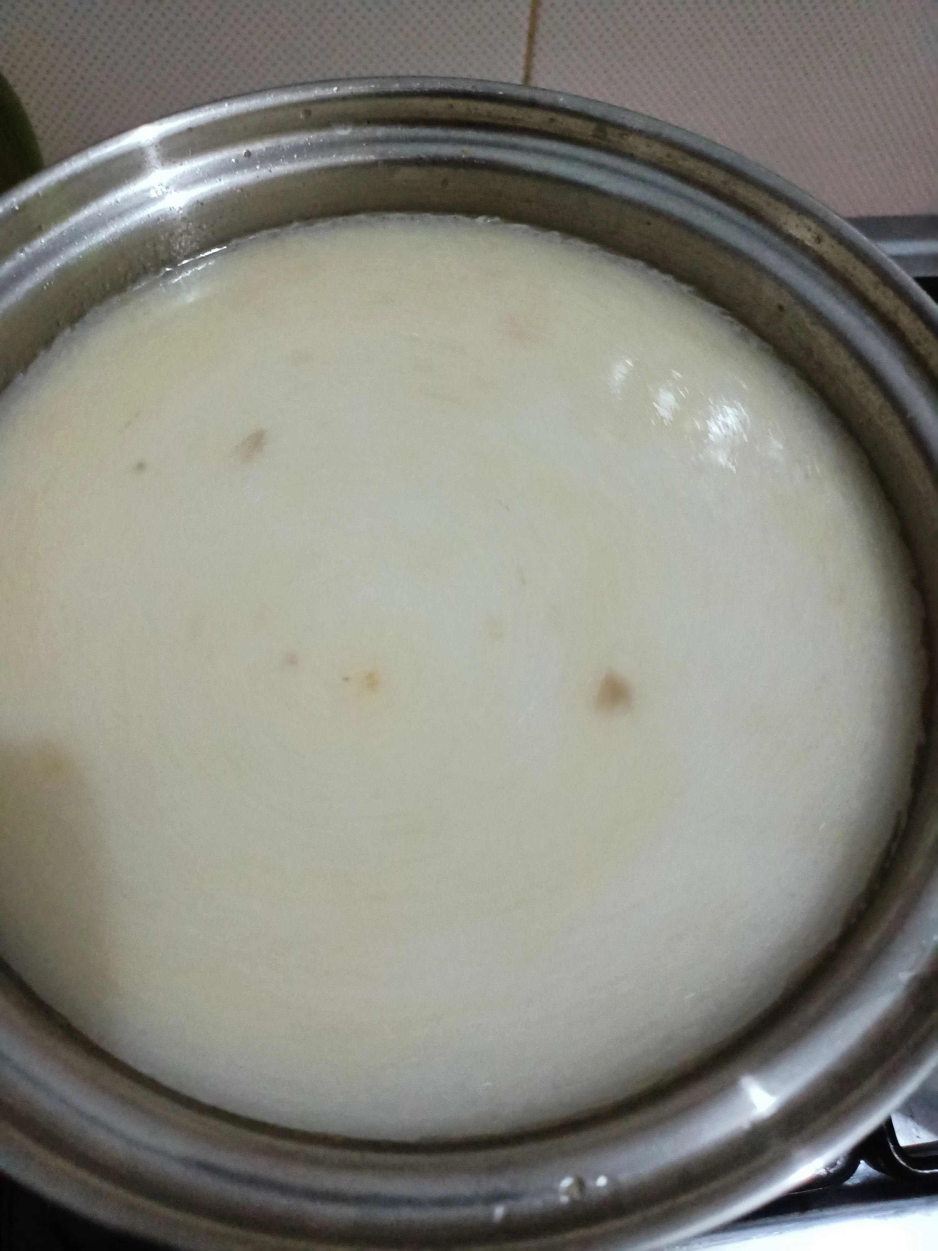 Step 2 Bobor Bayam Labu Siam