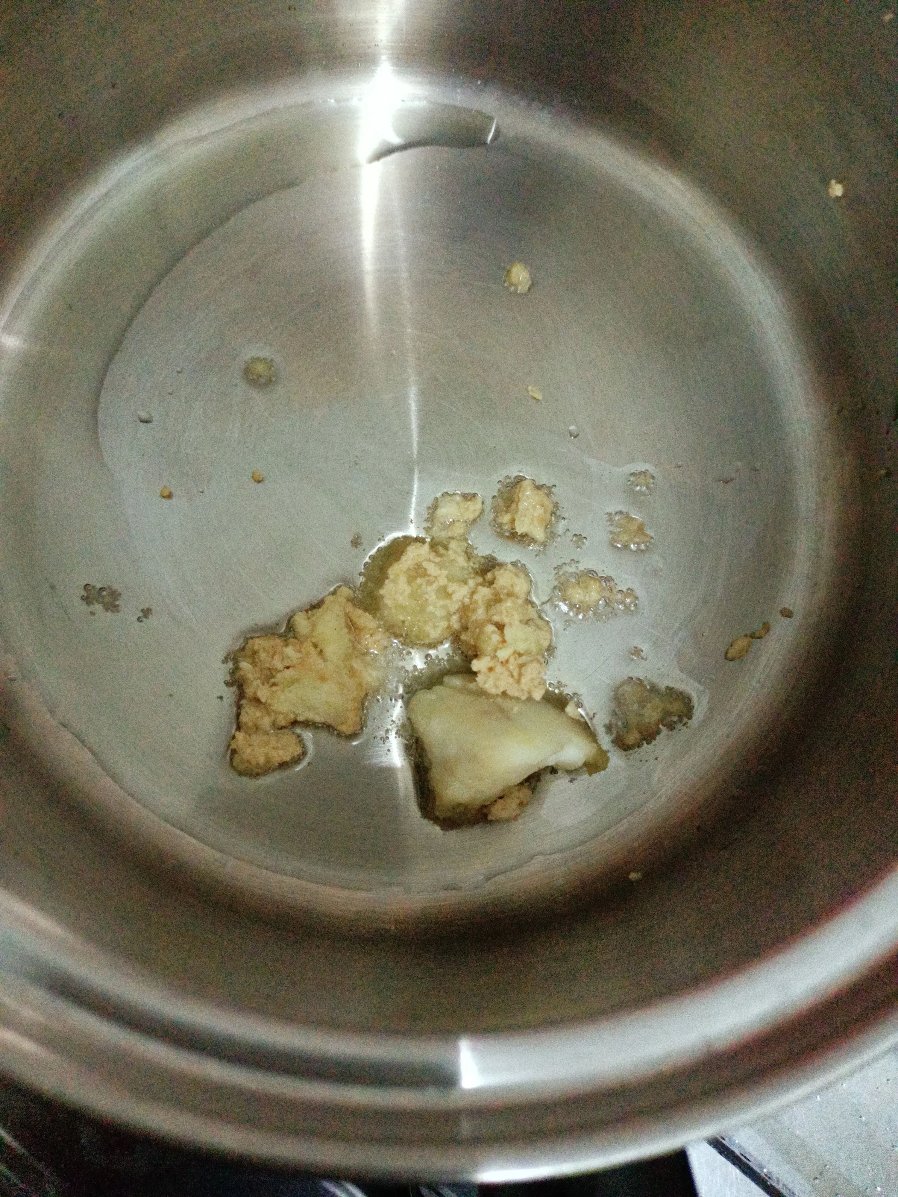 Step 1 Bobor Bayam Labu Siam