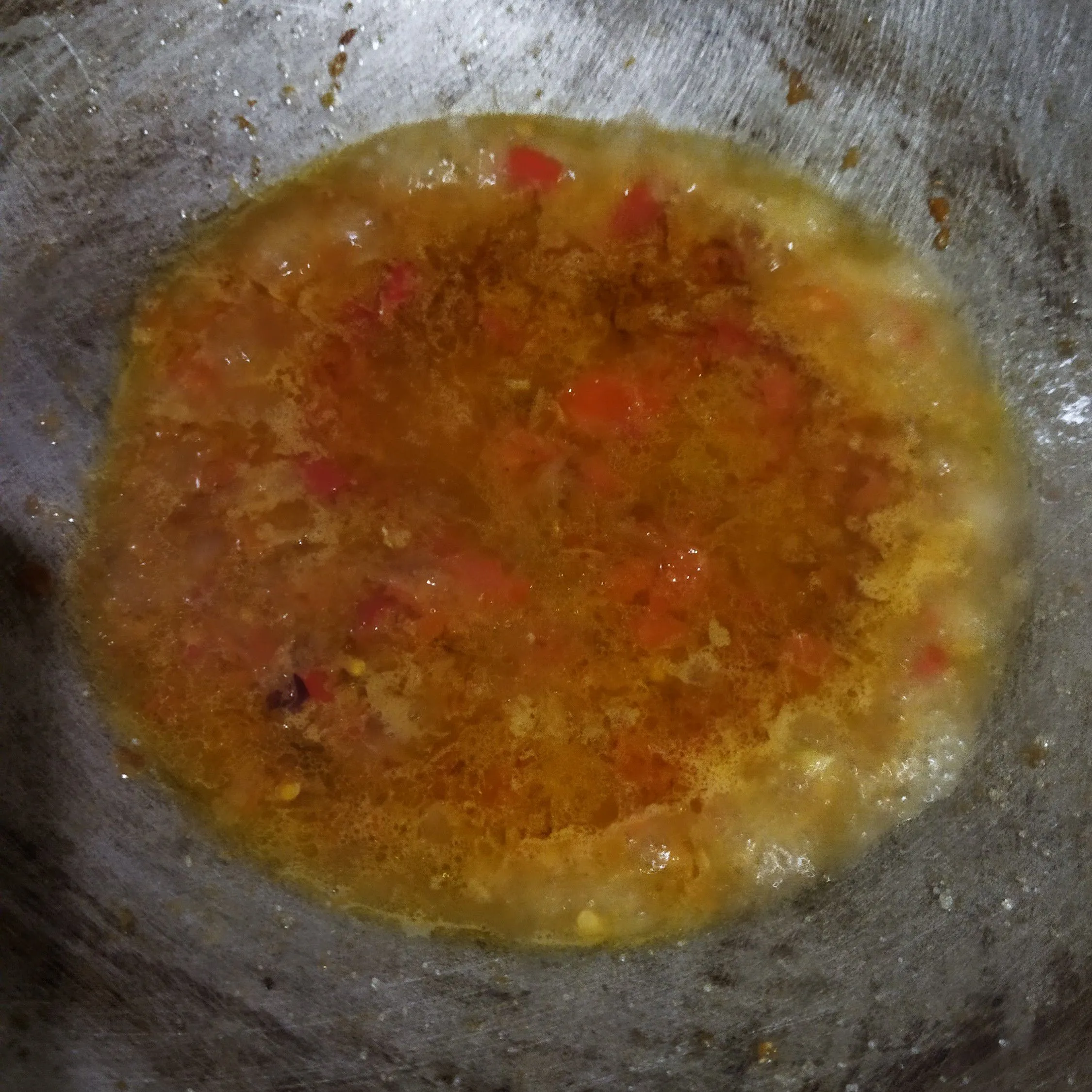 Step 4 Buncis Belacan