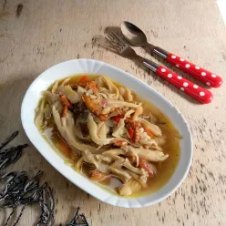 Resep Tumis Jamur Tiram Cumi Asin Sederhana Rumahan dari Riska Wijaya