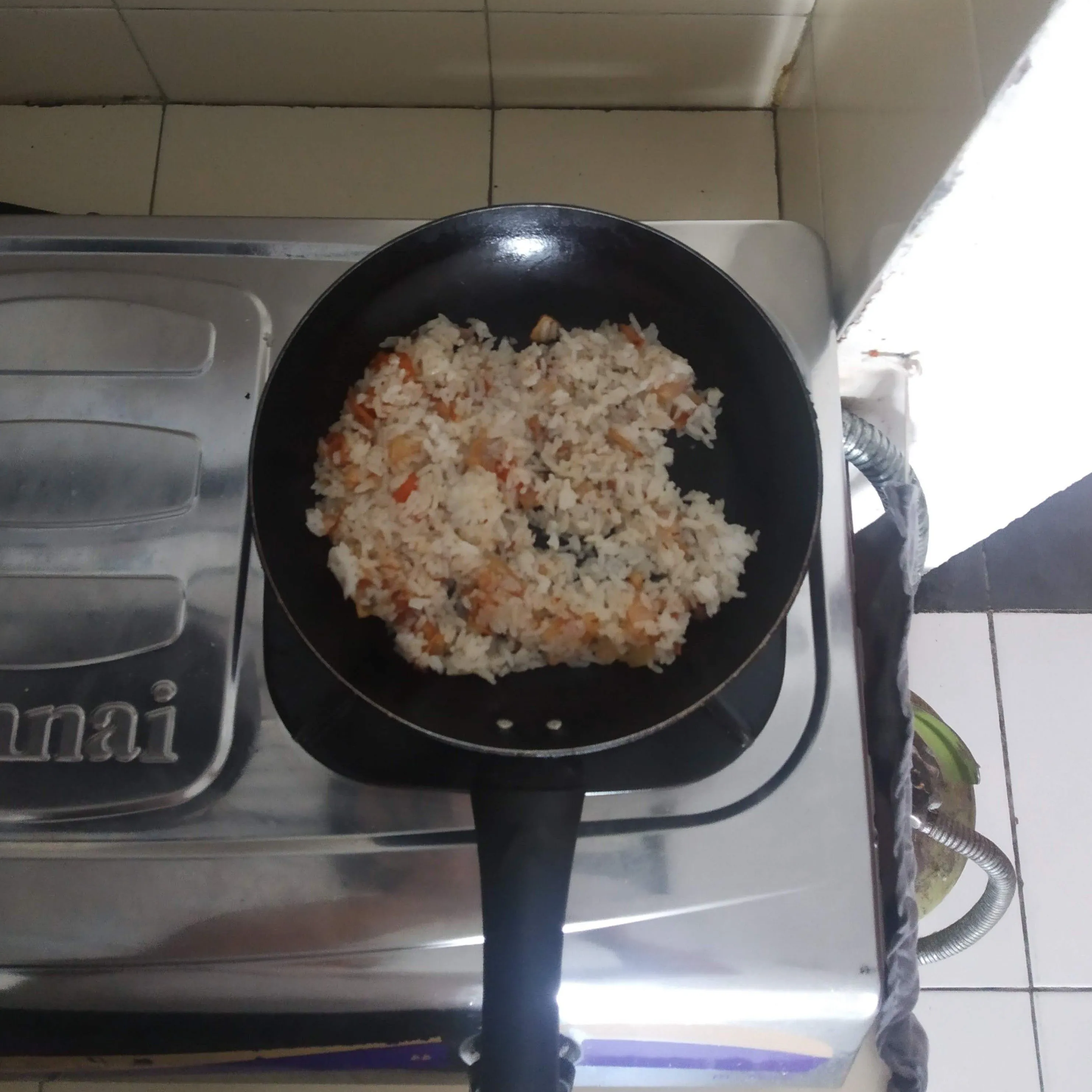 Step 4 Nasi Goreng Bawang