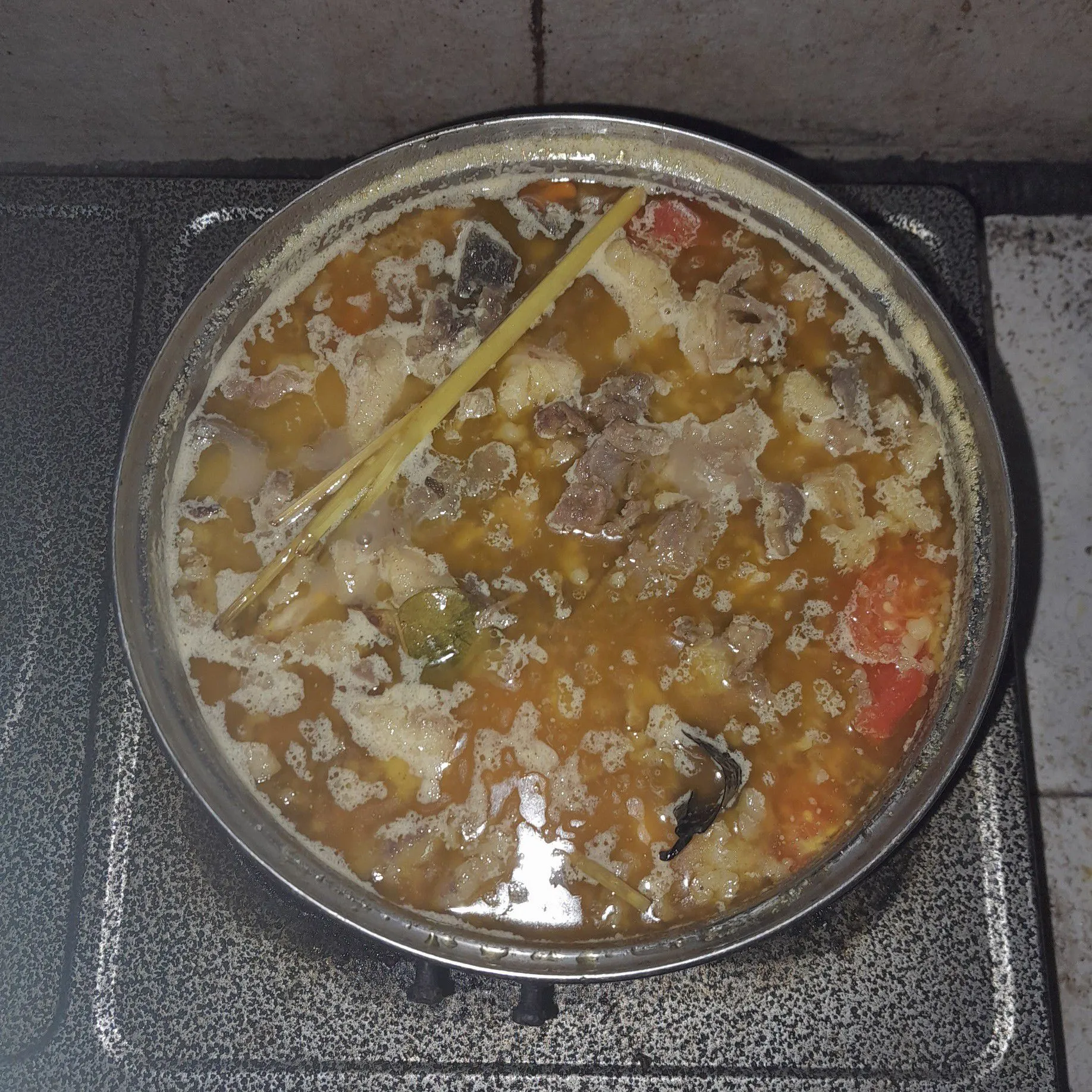 Step 6 Gule Babat dan Jeroan Kambing