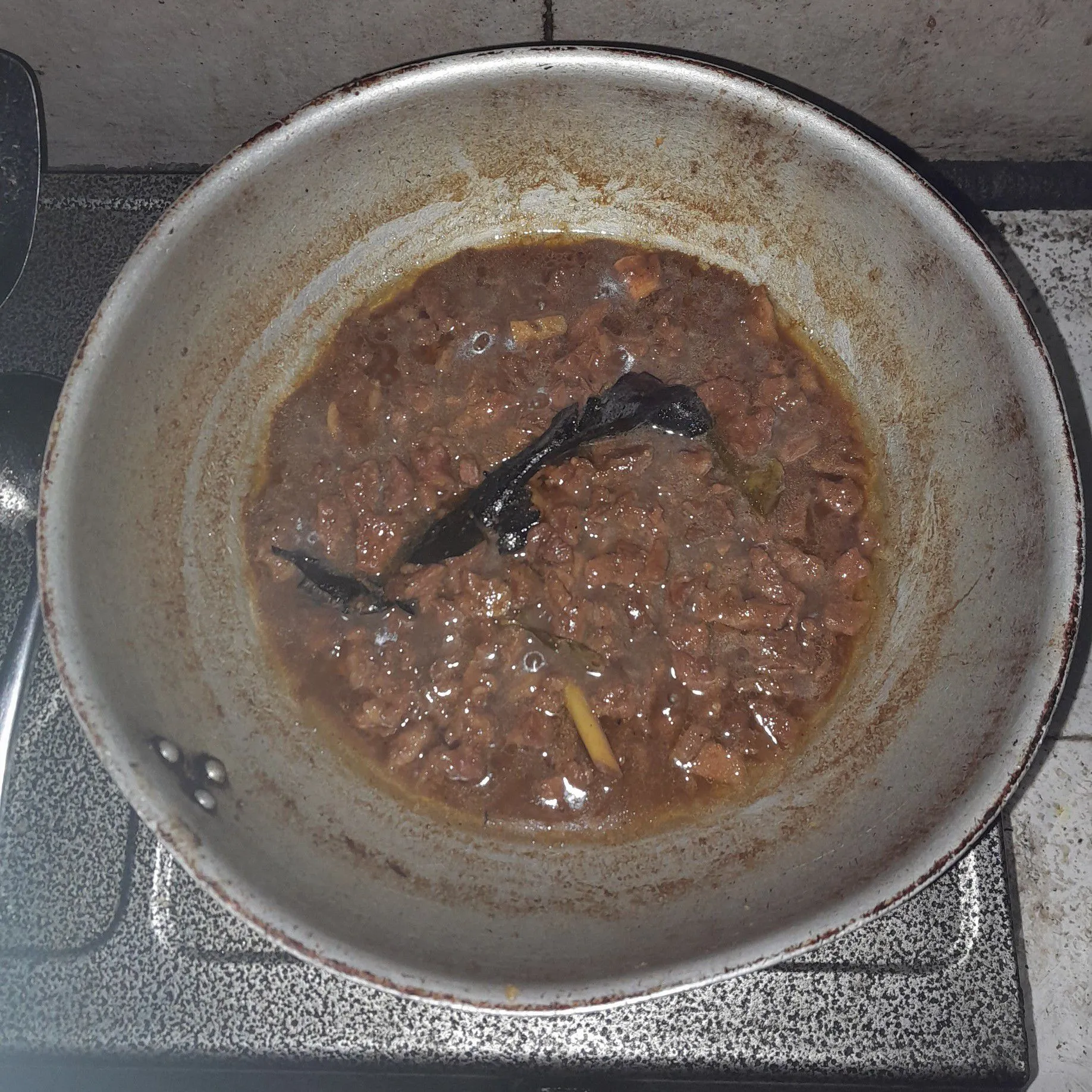 Step 4 Kambing Masak Kecap Pedas