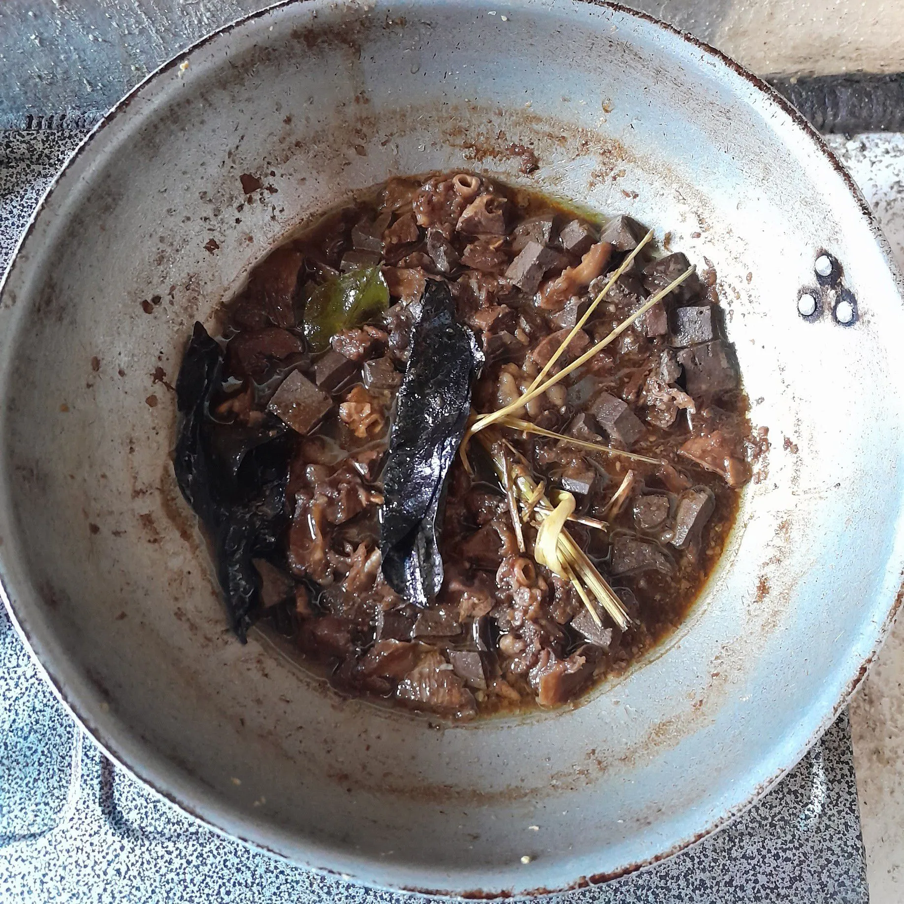 Step 6 Ati Sapi Masak Kecap
