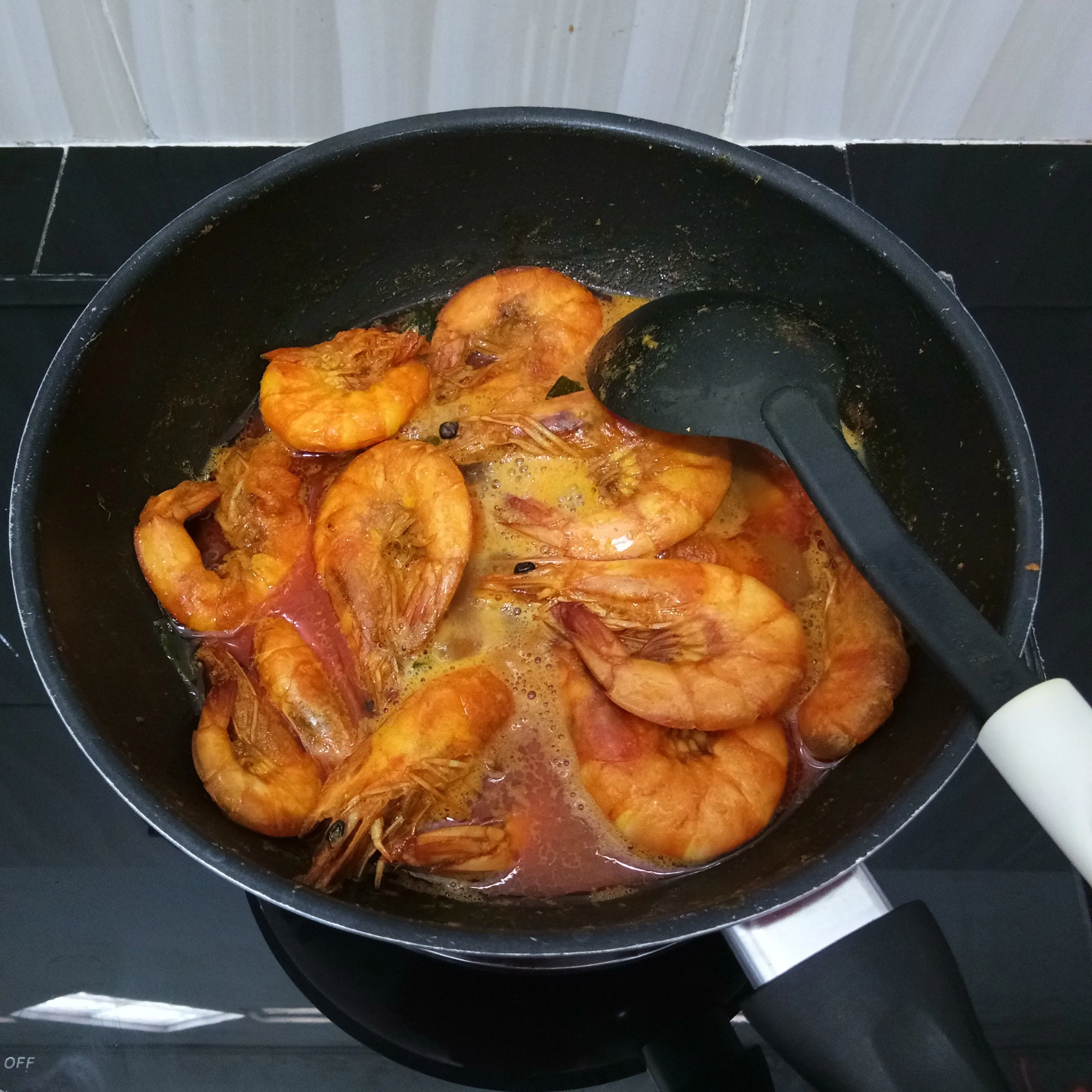 Step 5 Udang Masak Kunyit