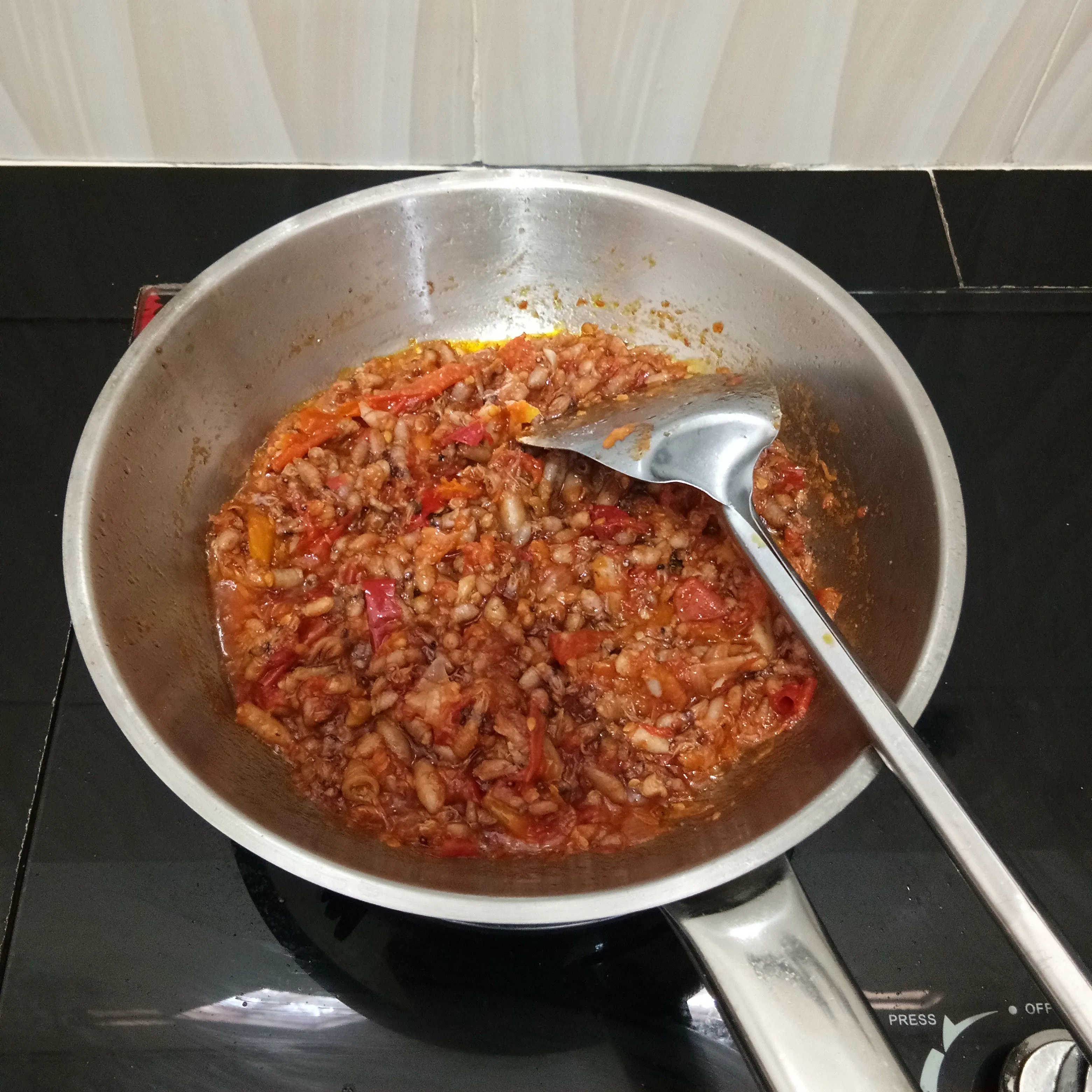 Step 6 Sambal Bajak Cumi Asin