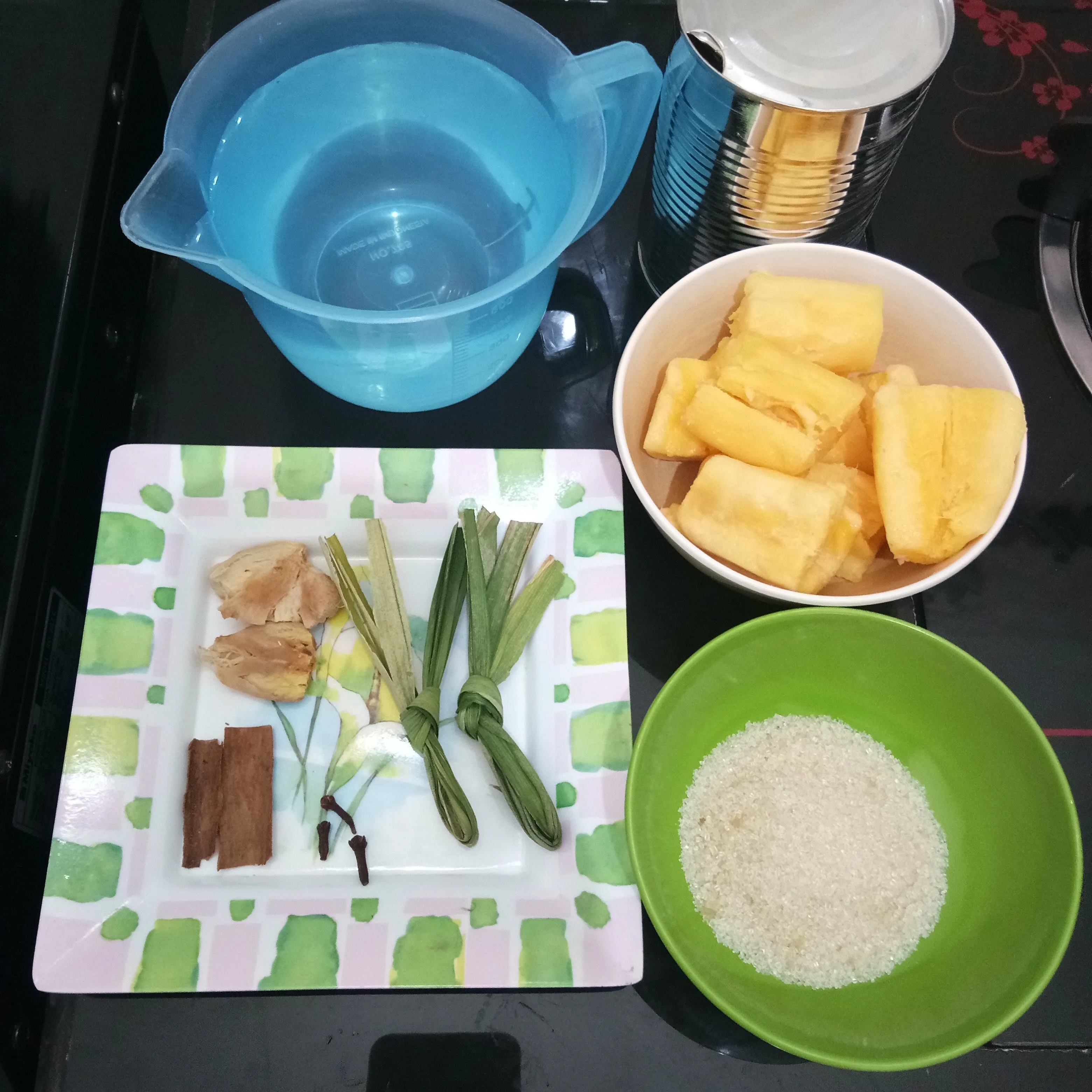 Step 1 Wedang Tape Susu Rempah