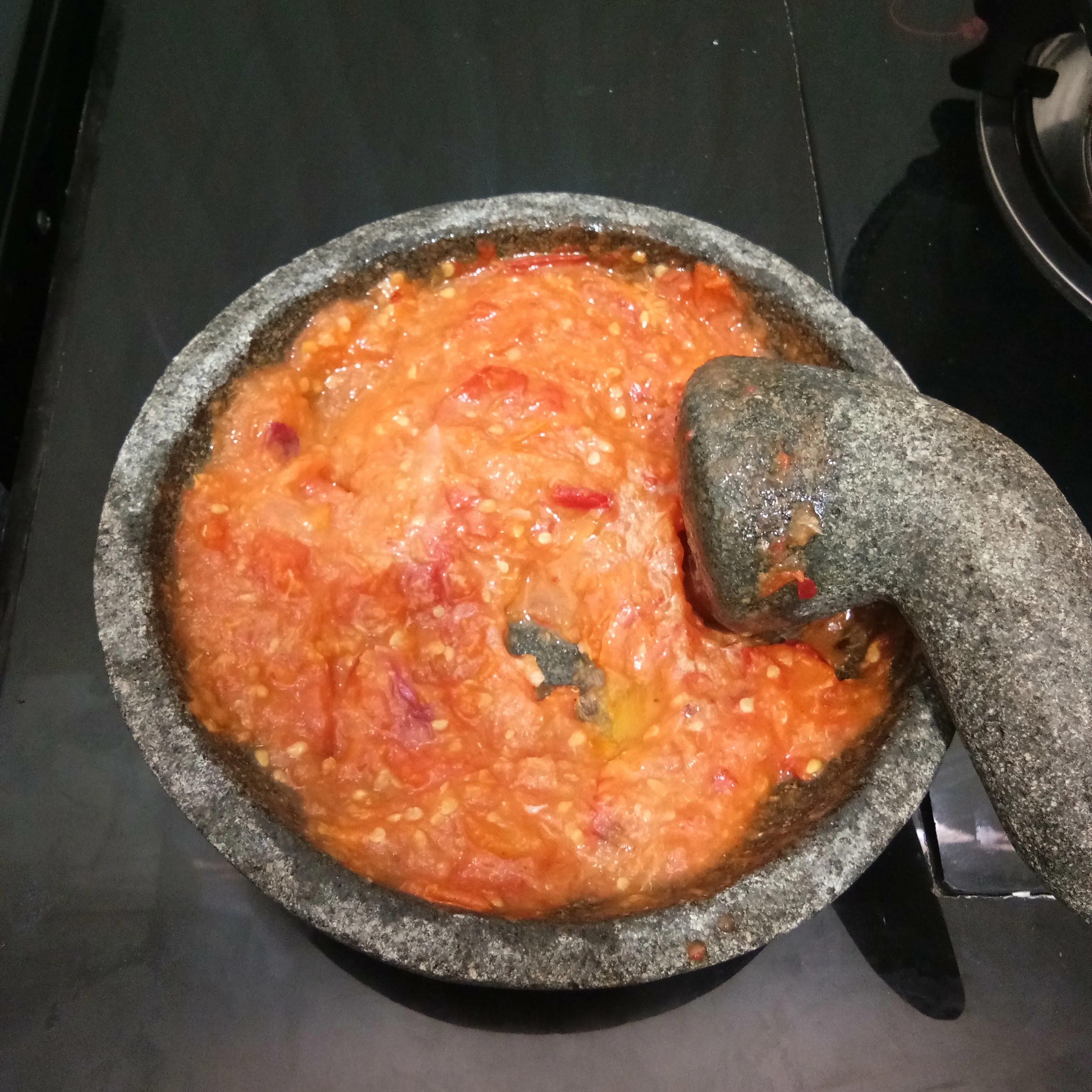 Step 3 Sambal Bajak Cumi Asin