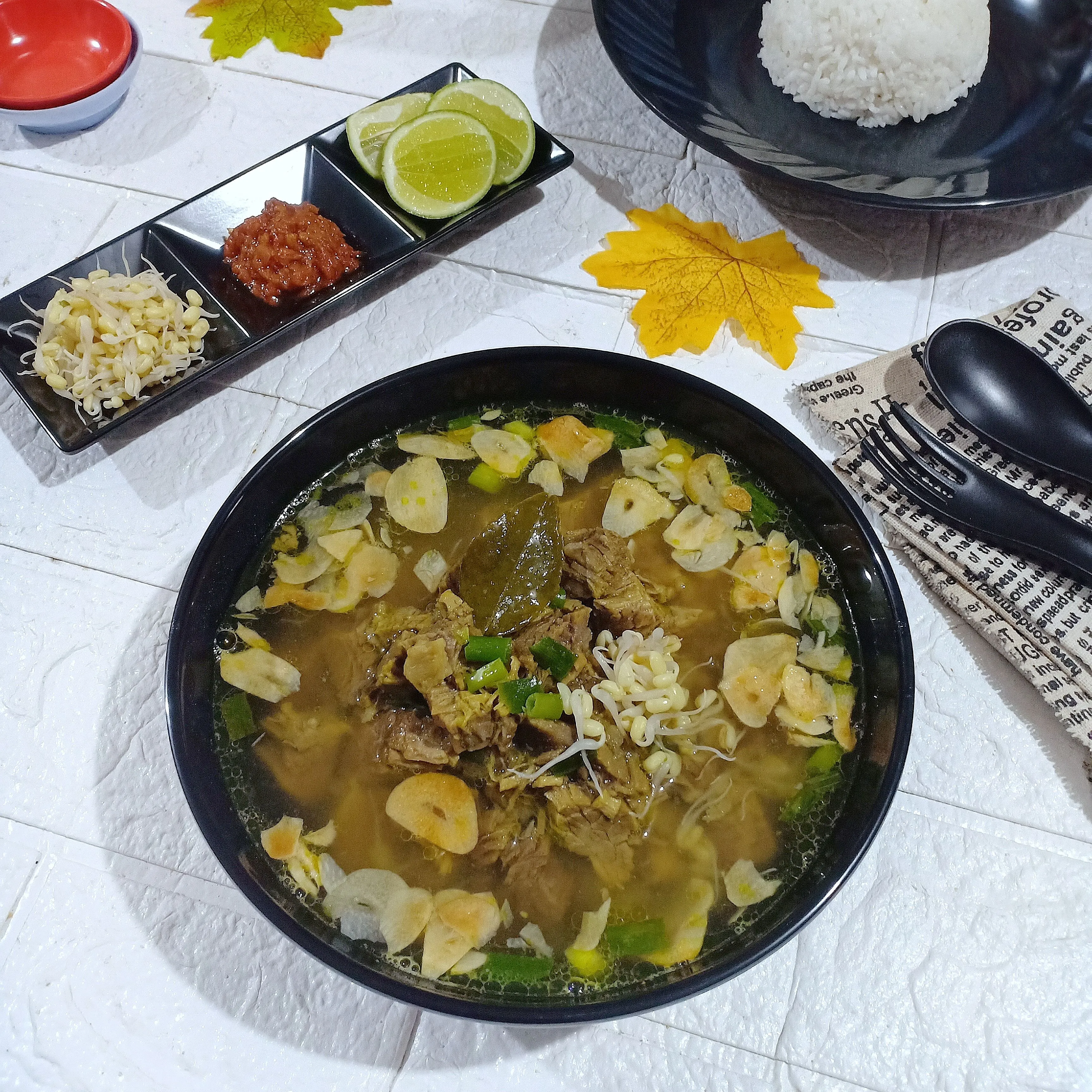 Step 5 Soto Daging Seger Kuah Bening